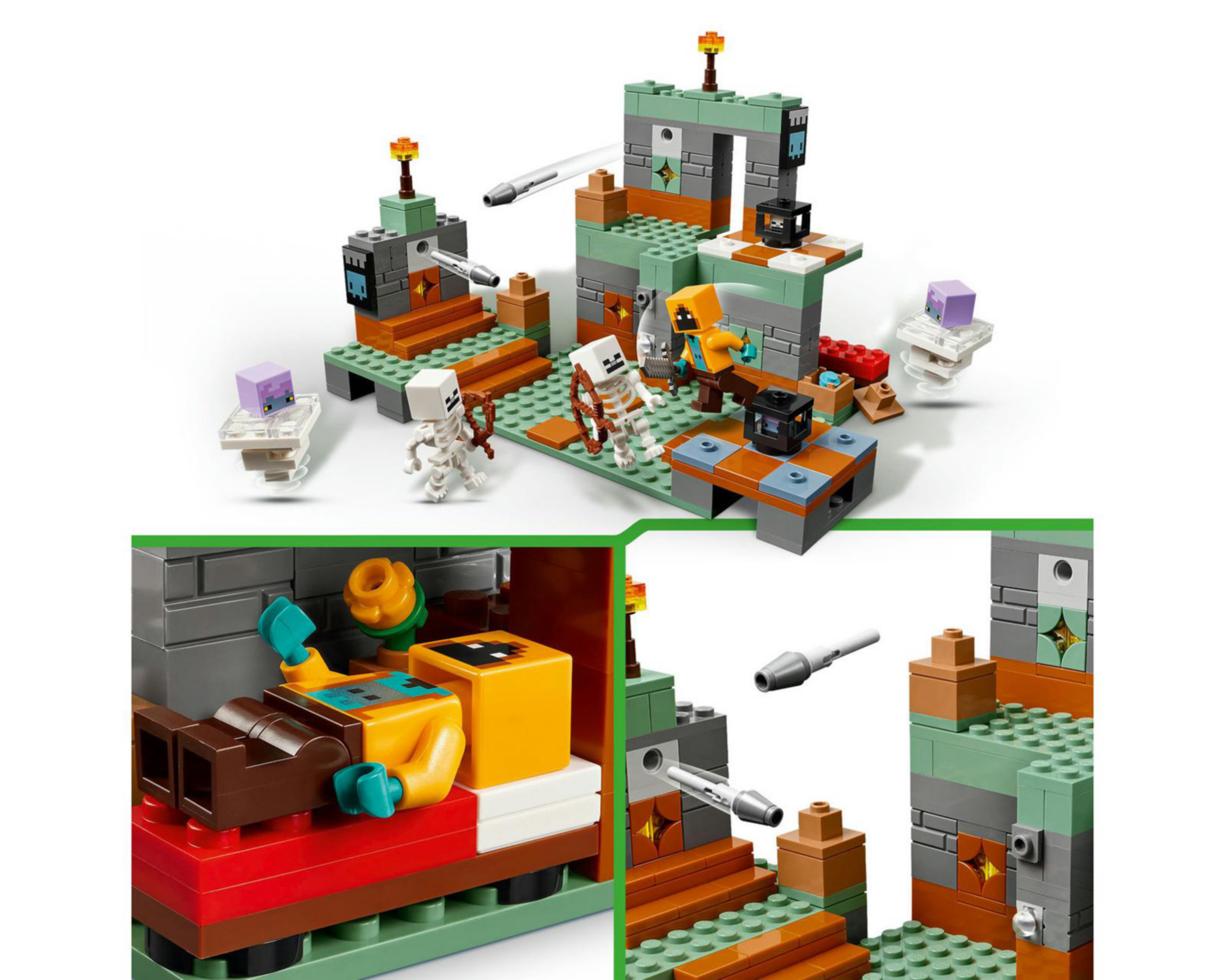 Foto 8 pulgar | LEGO Minecraft: La Cámara de Desafío