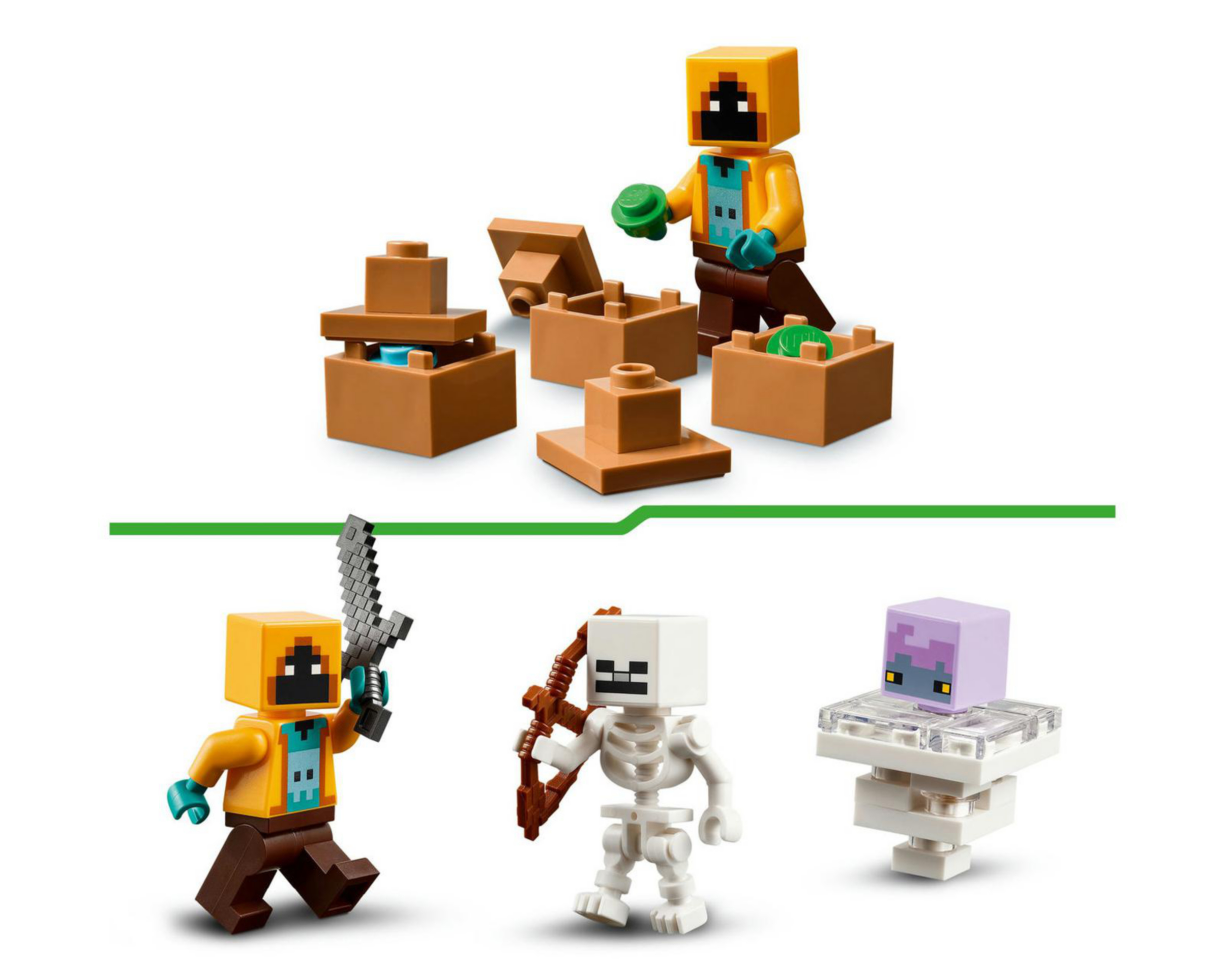Foto 8 | LEGO Minecraft: La Cámara de Desafío