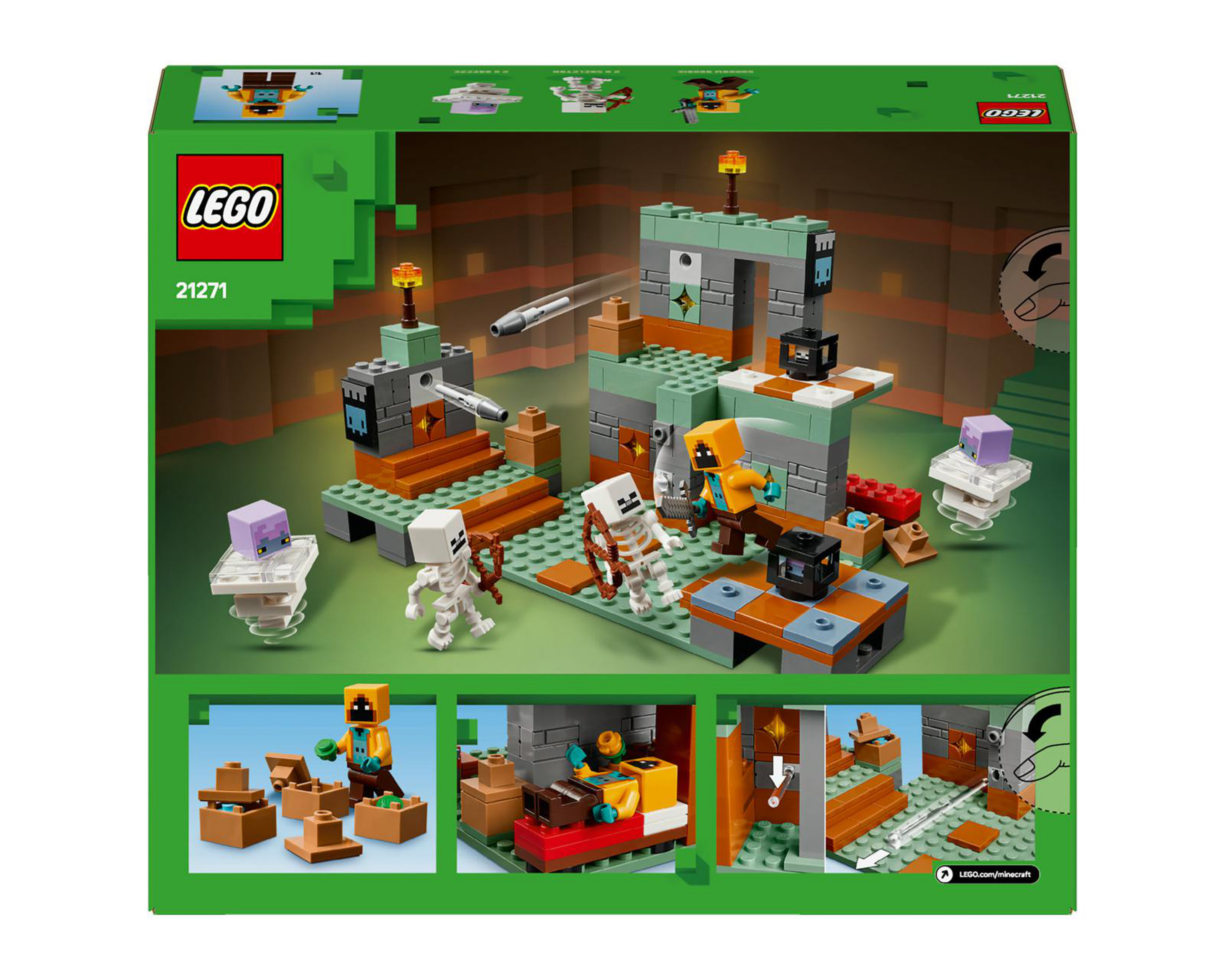 Foto 10 pulgar | LEGO Minecraft: La Cámara de Desafío