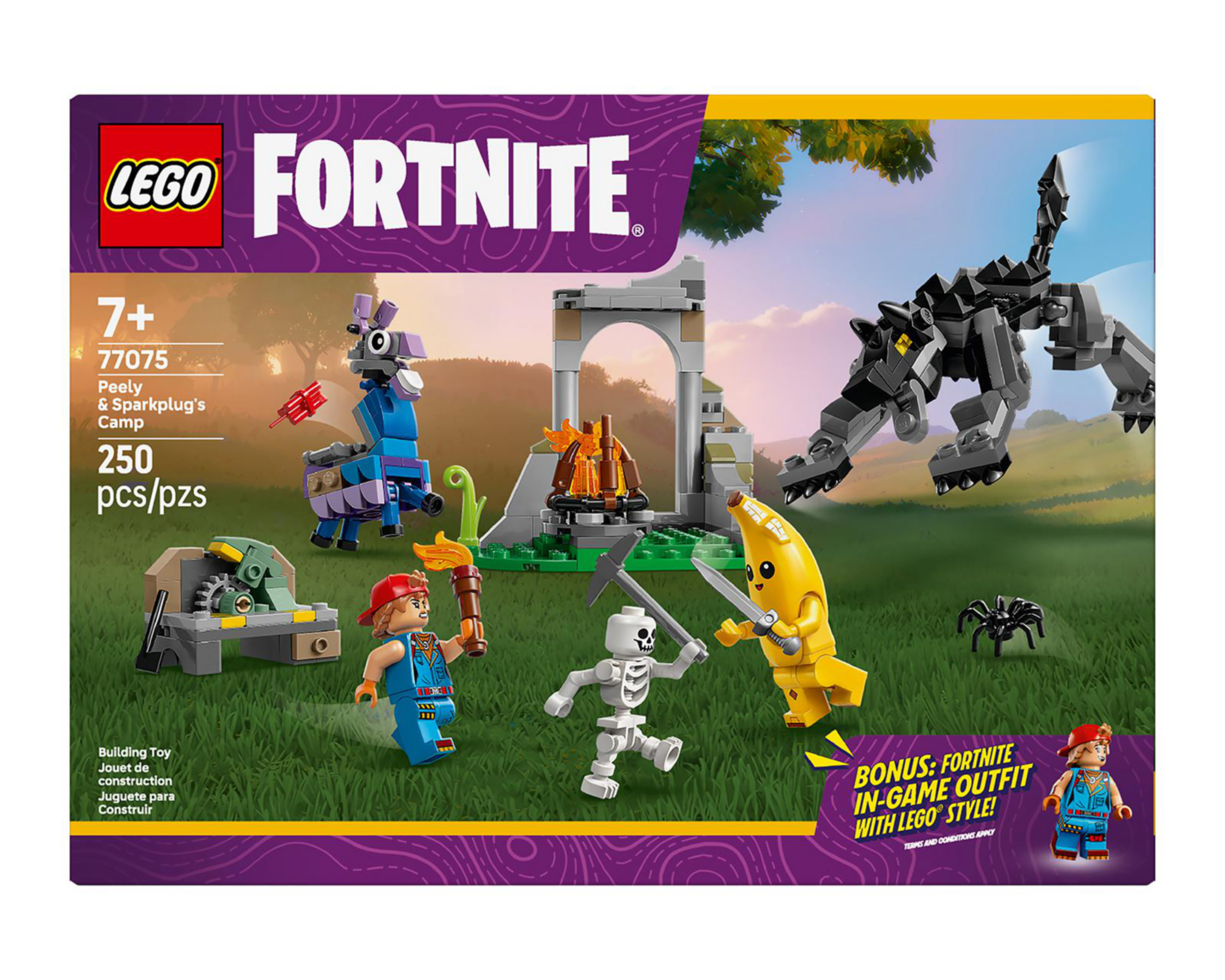 Foto 2 | LEGO Fortnite: Campamento de Banano y Bujía