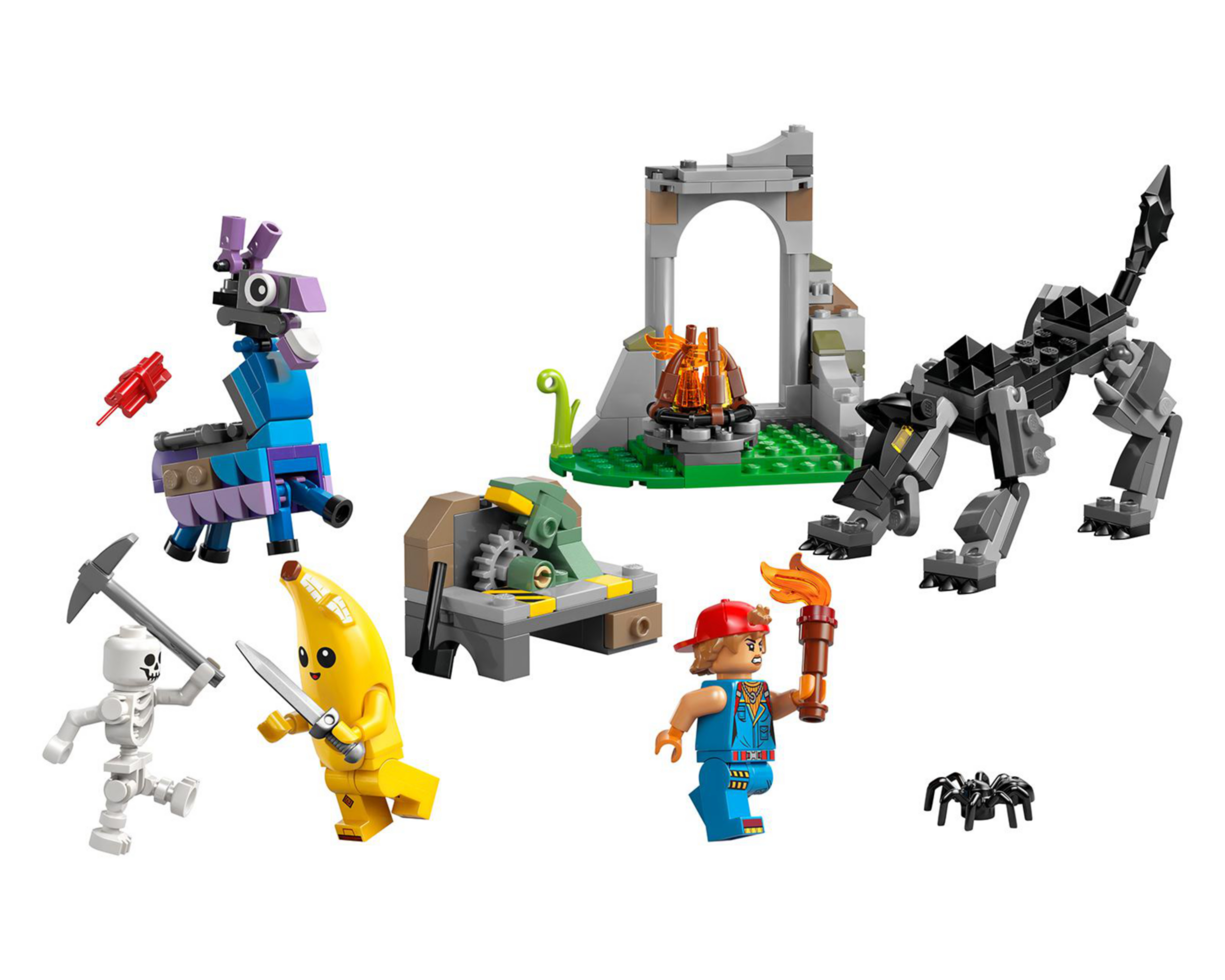 Foto 4 pulgar | LEGO Fortnite: Campamento de Banano y Bujía