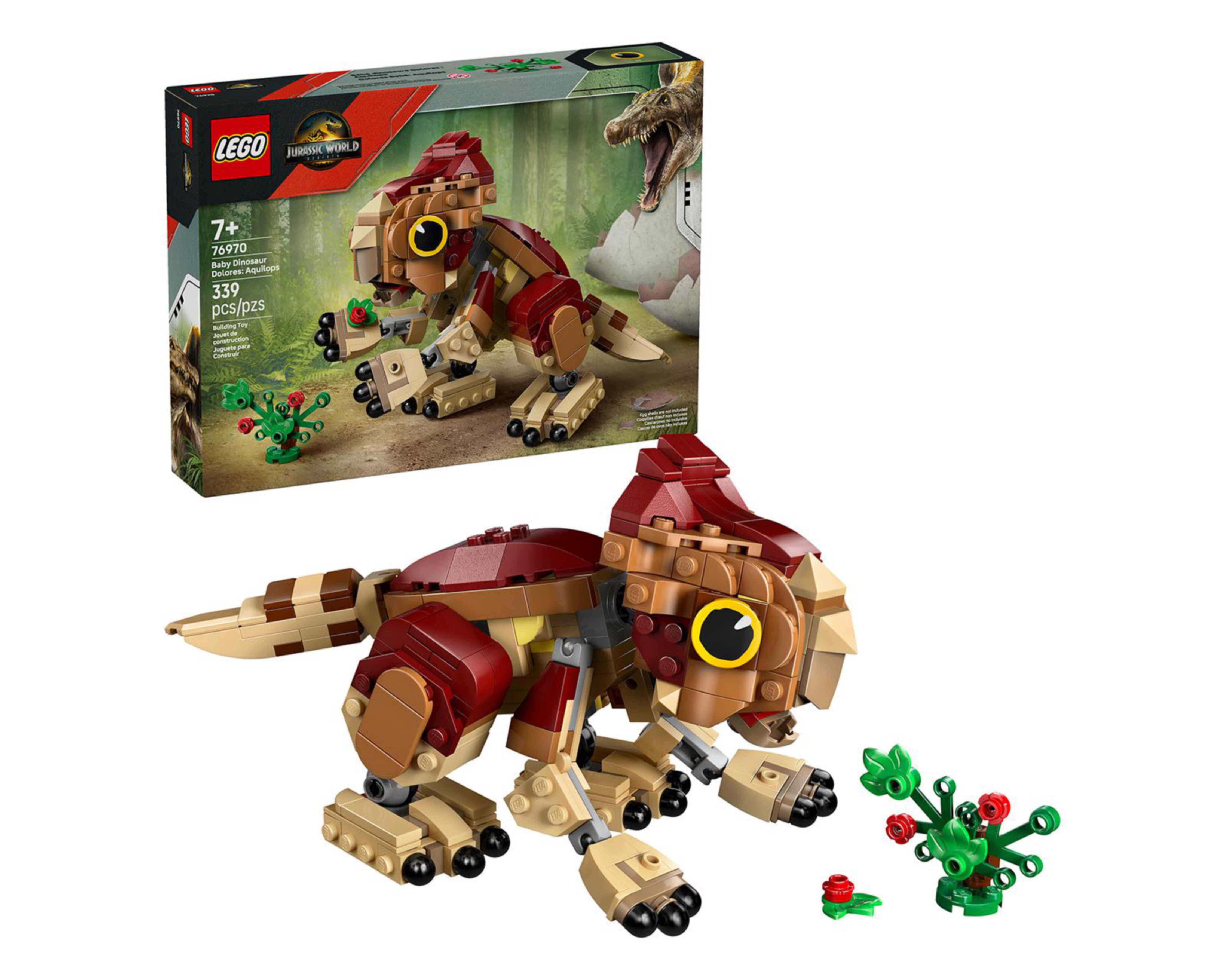 Foto 2 pulgar | LEGO Jurassic World Rebirth Baby Dinosaur Dolores: Aquilops