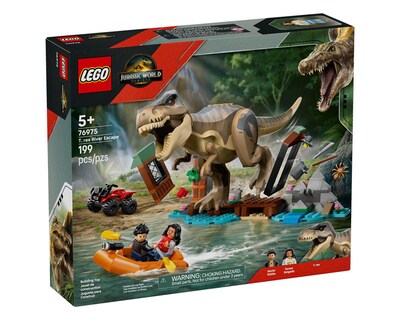 Foto 4 | LEGO Jurassic World: Huida por el Río y T. Rex a la Caza