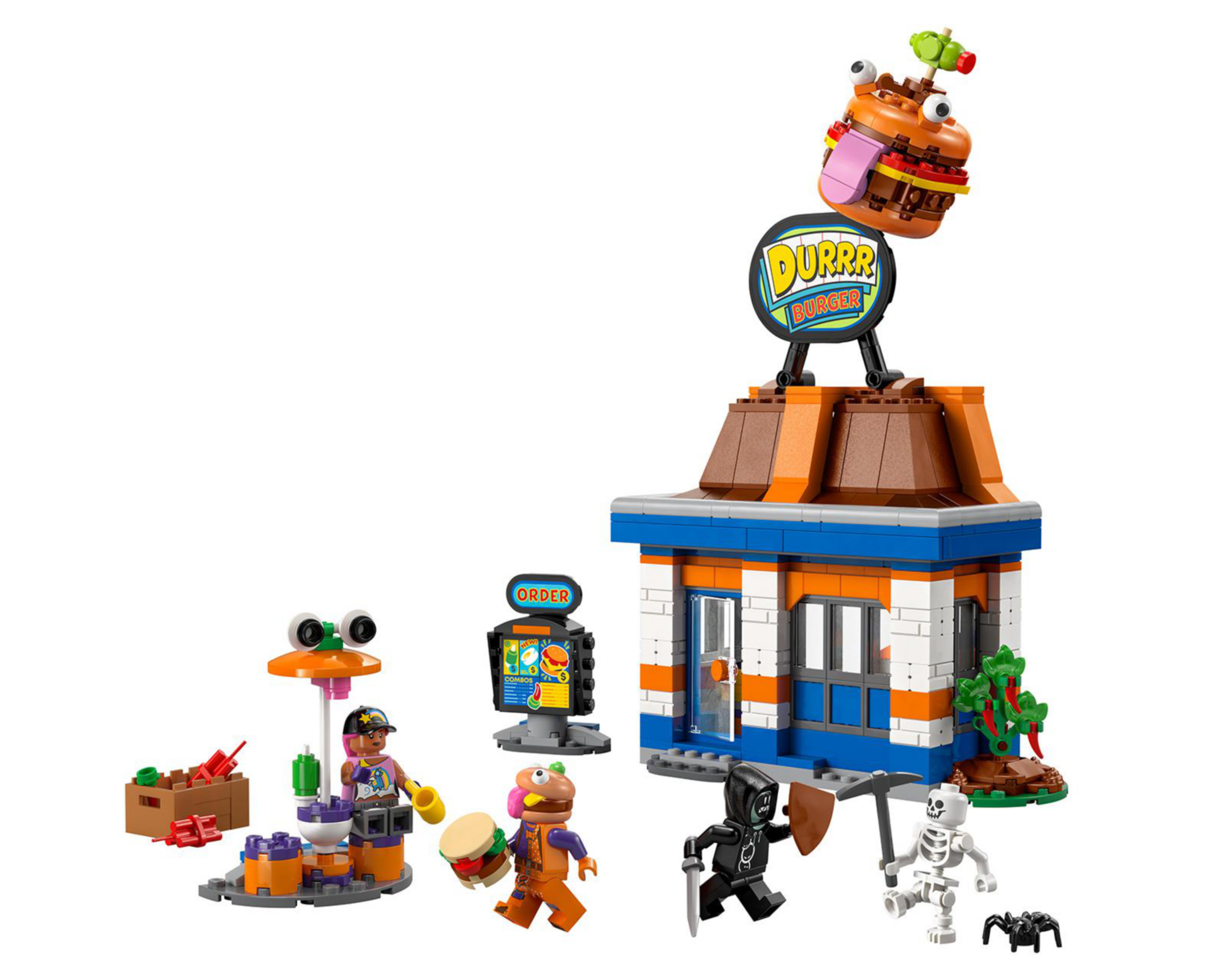Foto 4 pulgar | LEGO Fortnite: Restaurante Hamburrrguesa