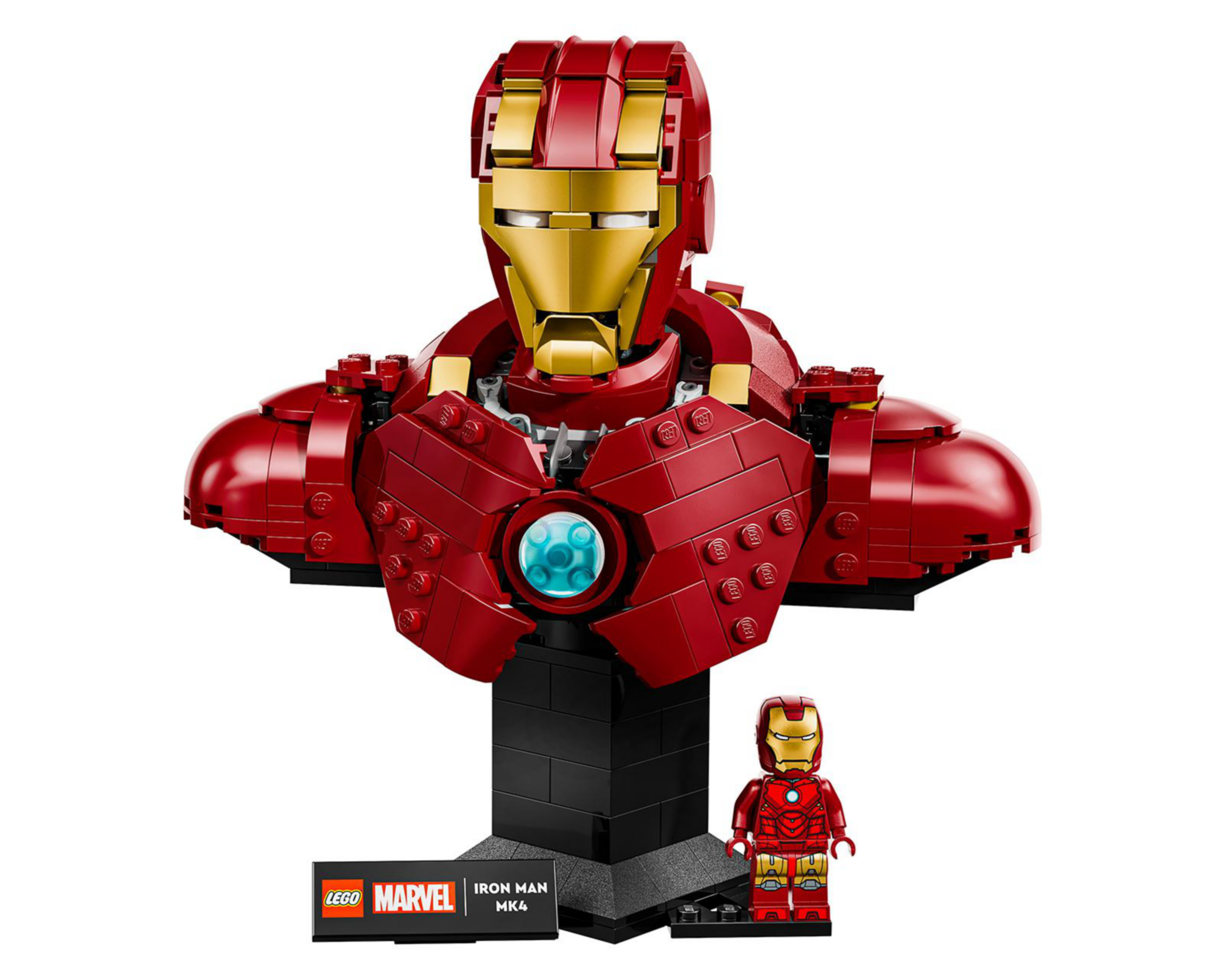 Foto 4 pulgar | LEGO Marvel: Busto de Iron Man MK4