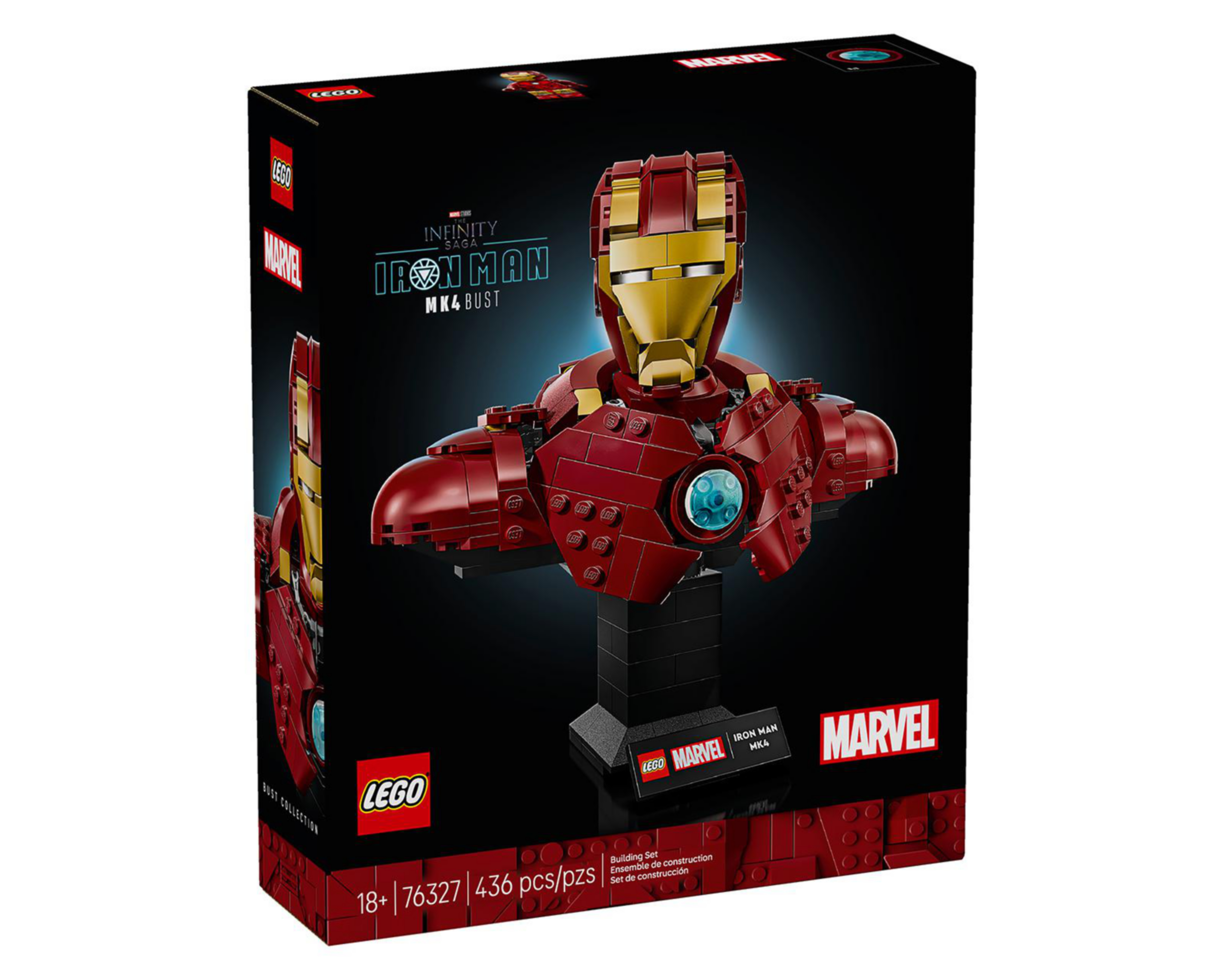 Foto 5 pulgar | LEGO Marvel: Busto de Iron Man MK4