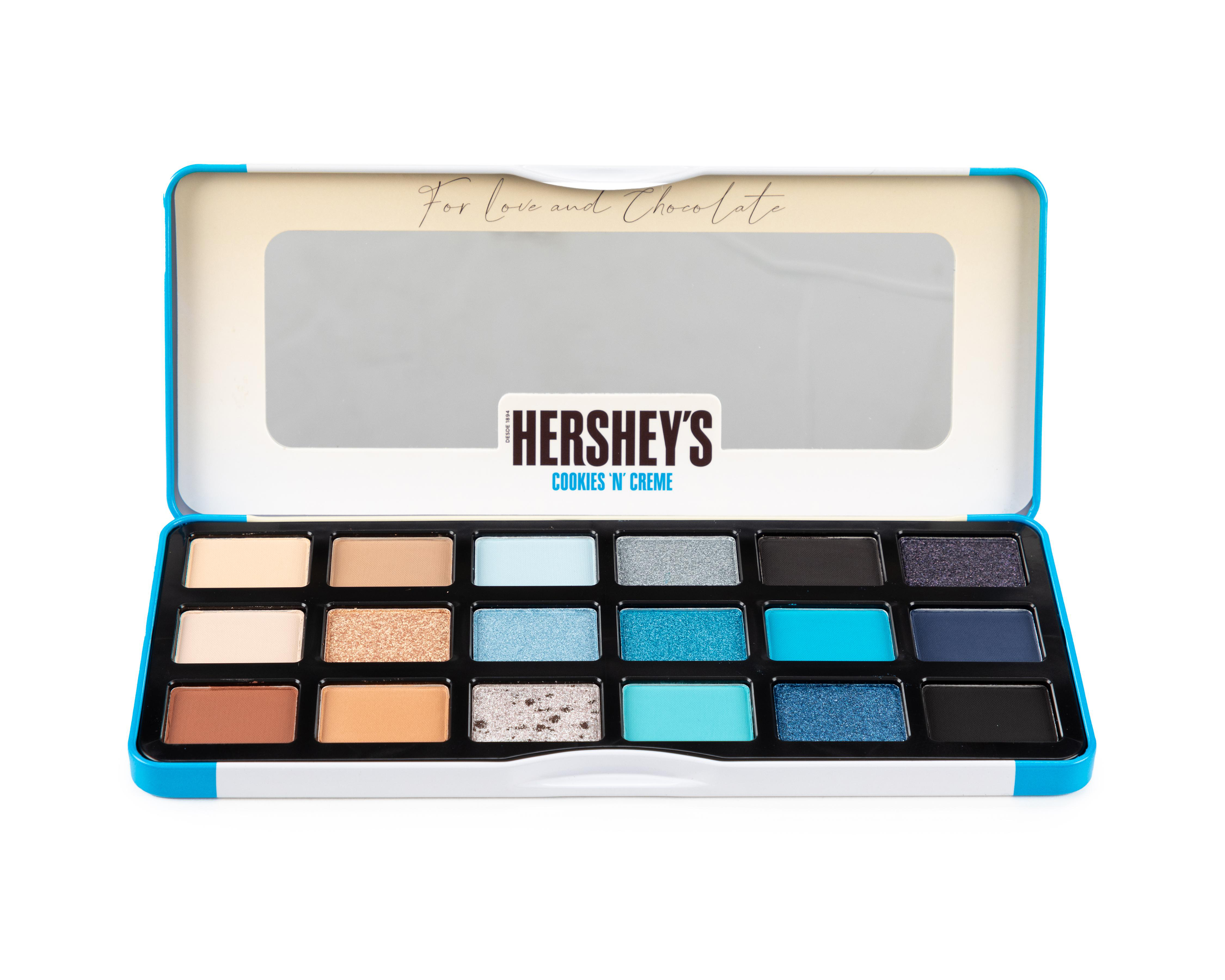 Foto 2 pulgar | Sombras para Ojos Republic Cosmetics Hershey's Cookies 'N' Cream 18 Tonos