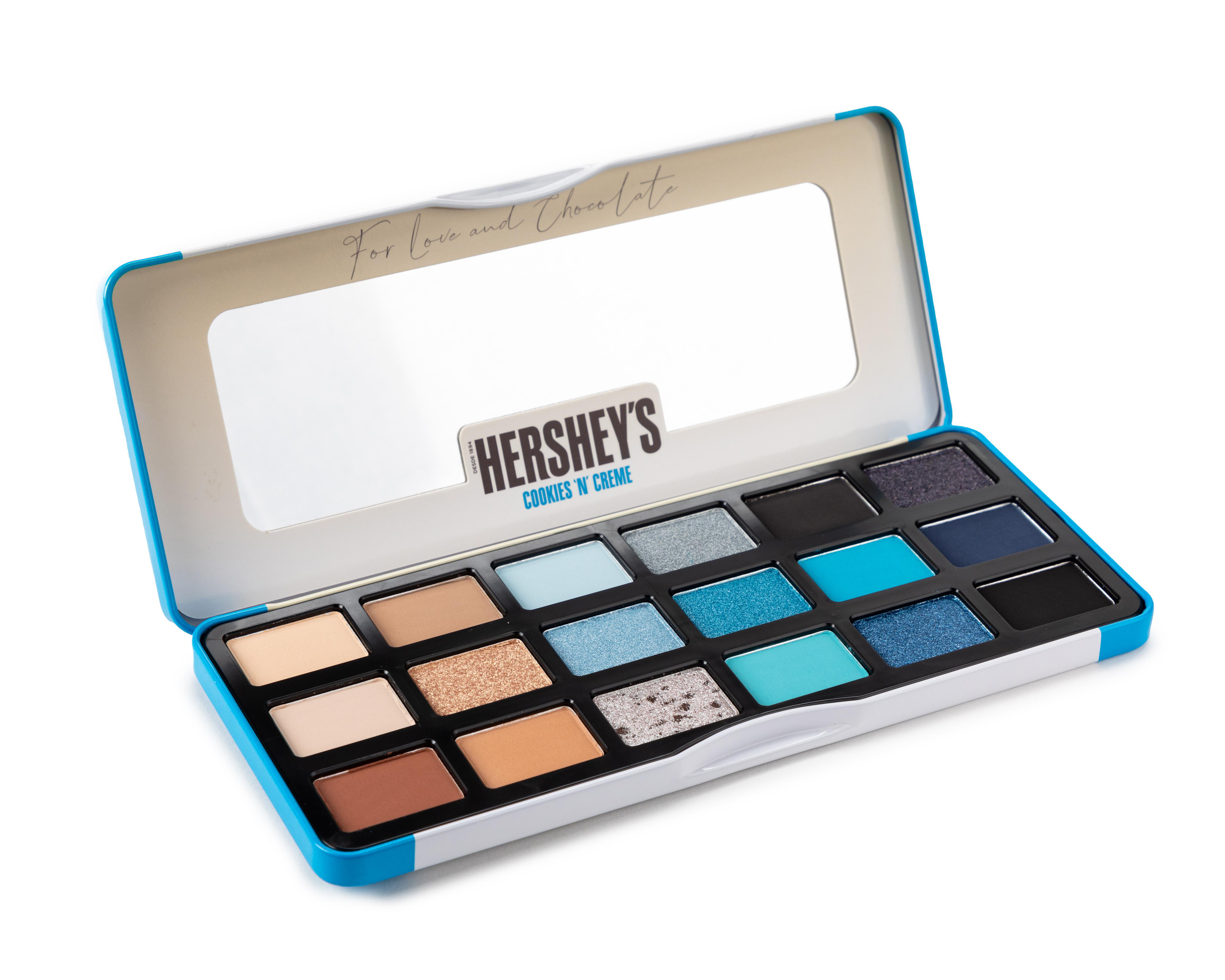Foto 3 pulgar | Sombras para Ojos Republic Cosmetics Hershey's Cookies 'N' Cream 18 Tonos