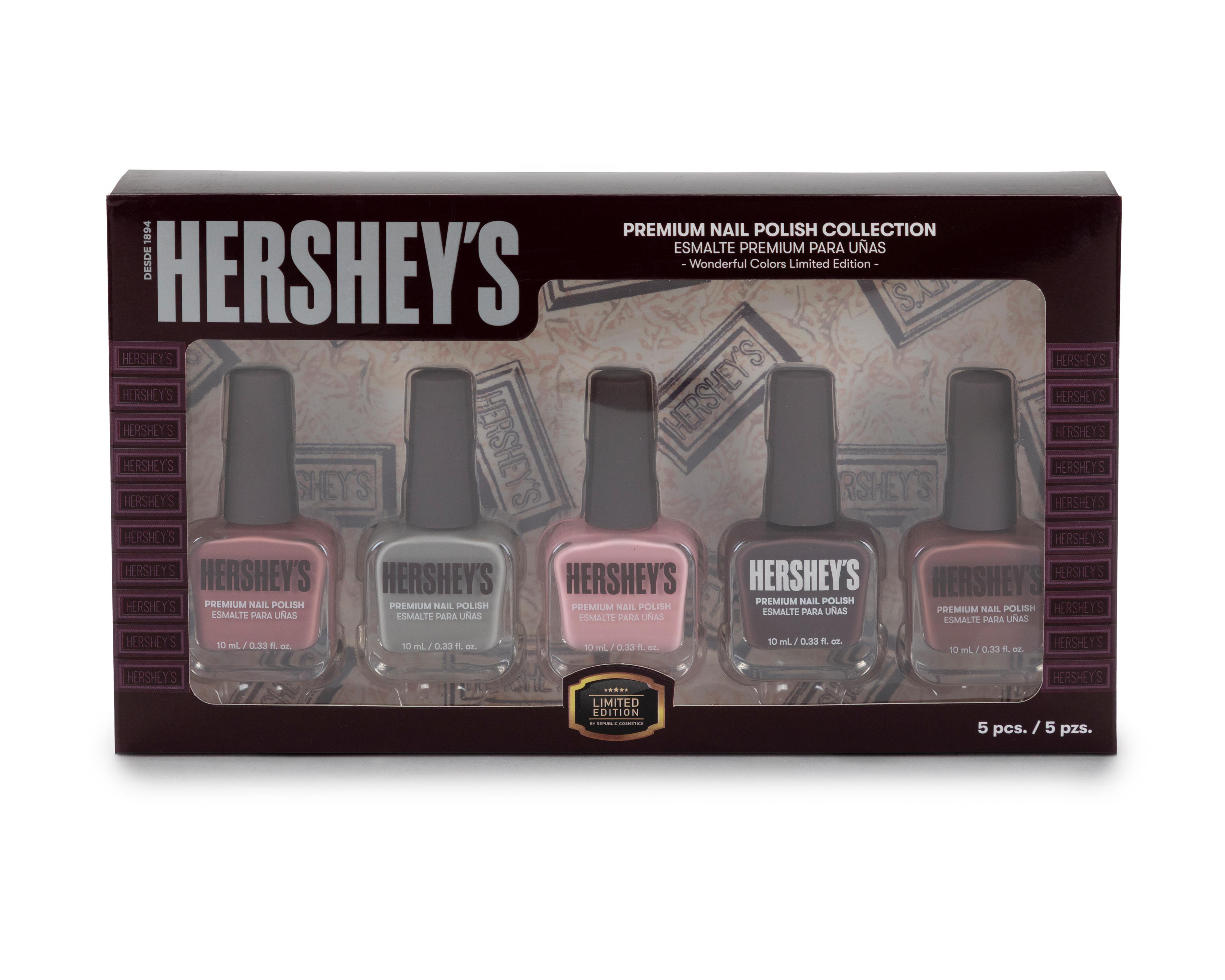 Foto 2 pulgar | Esmalte para Uñas Hershey's 5 Piezas