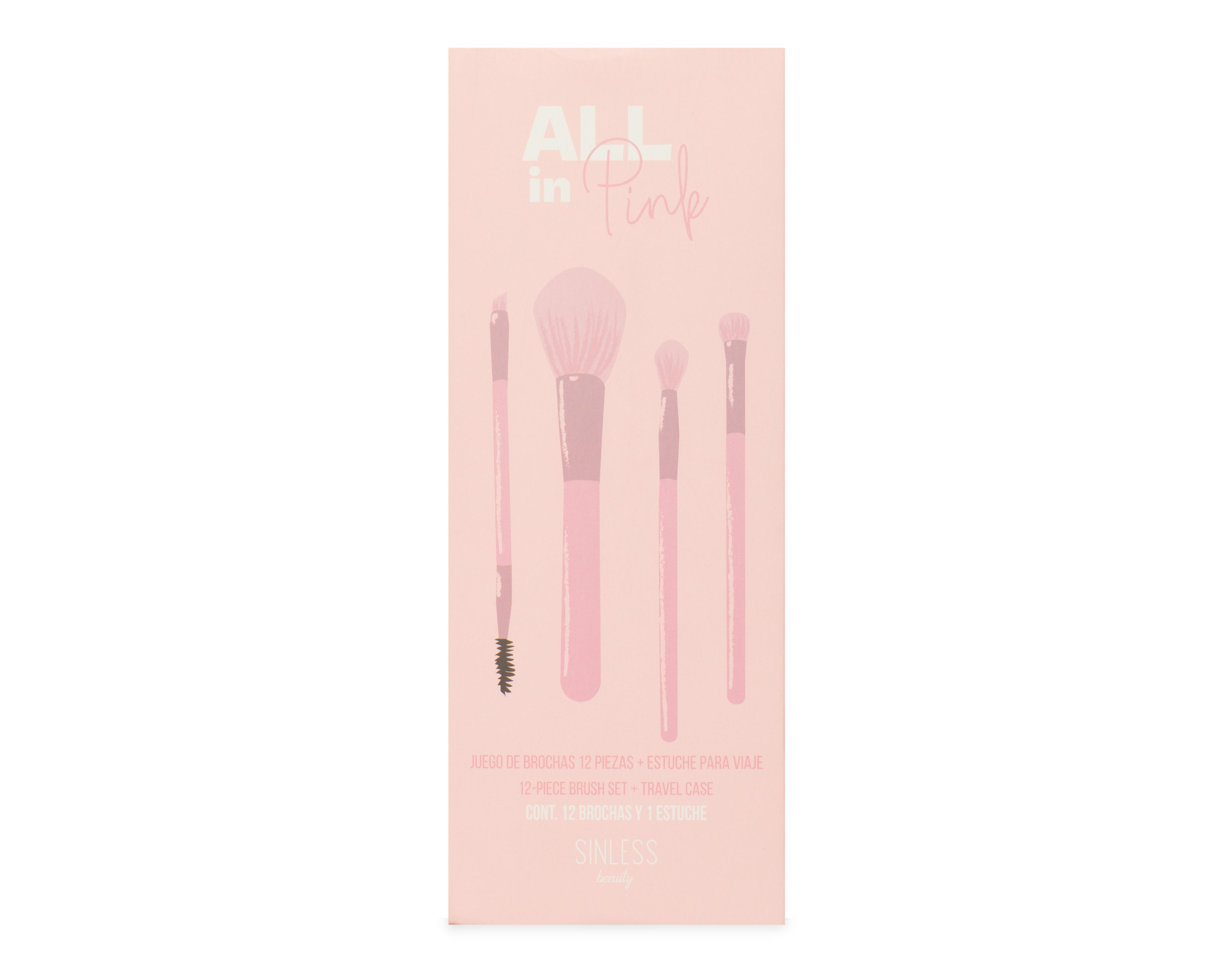 Foto 5 pulgar | Brochas Sinless Beauty All in Pink 13 Piezas