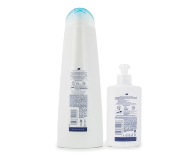 Foto 2 | Shampoo Dove Hidratación Antinudos 2 Piezas