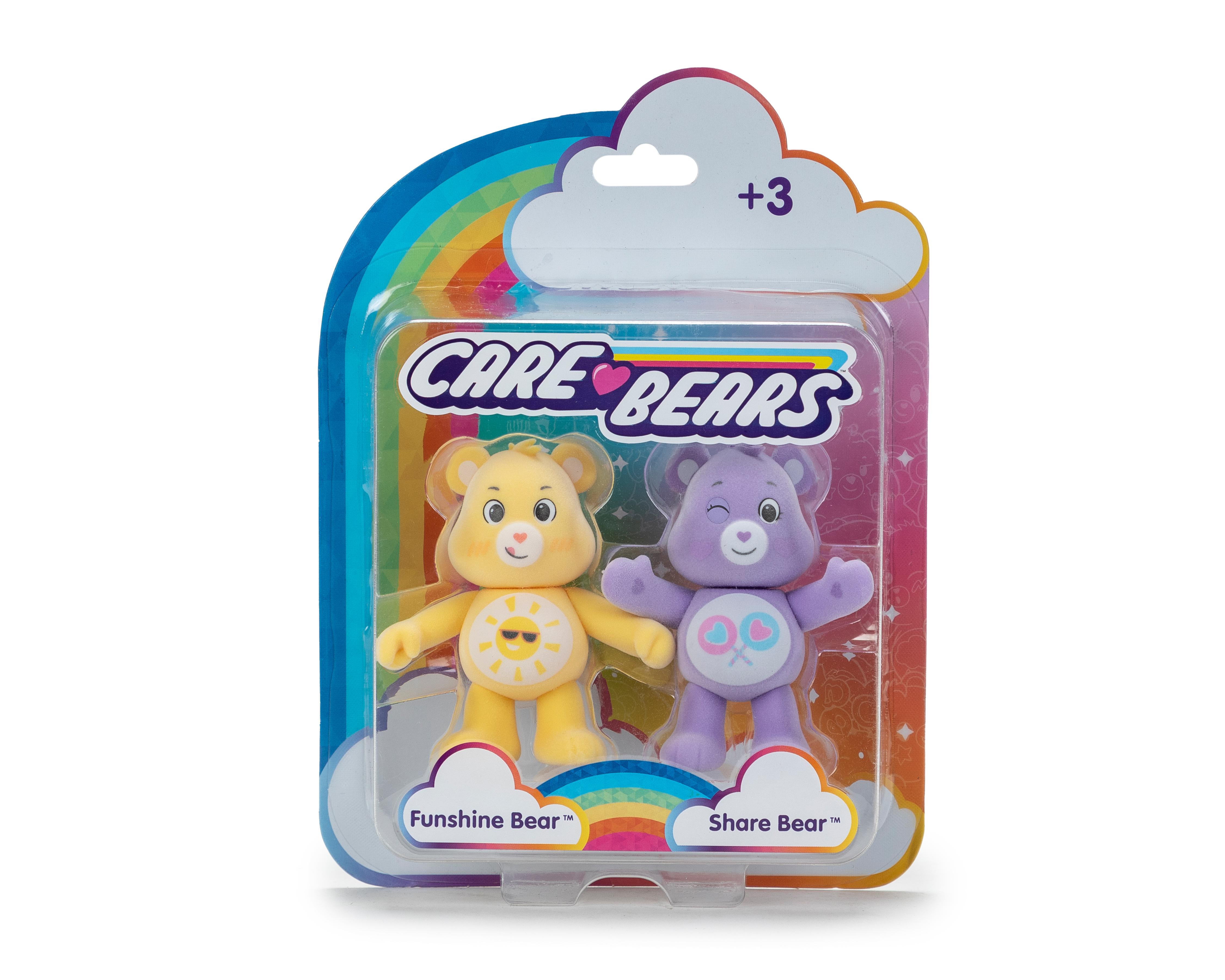 Foto 2 pulgar | Figura Ruz Care Bears 2 Piezas al Azar