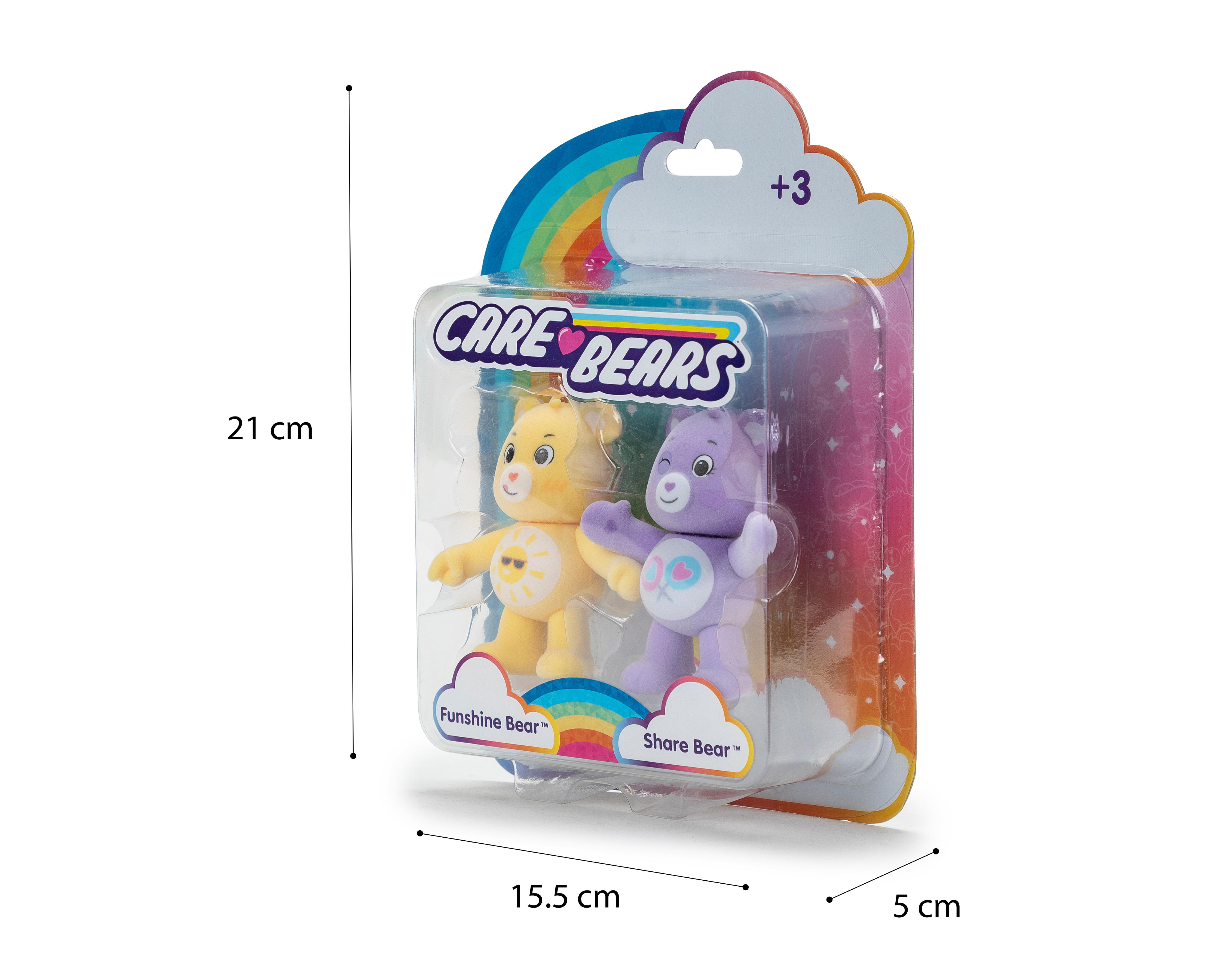 Foto 4 | Figura Ruz Care Bears 2 Piezas al Azar