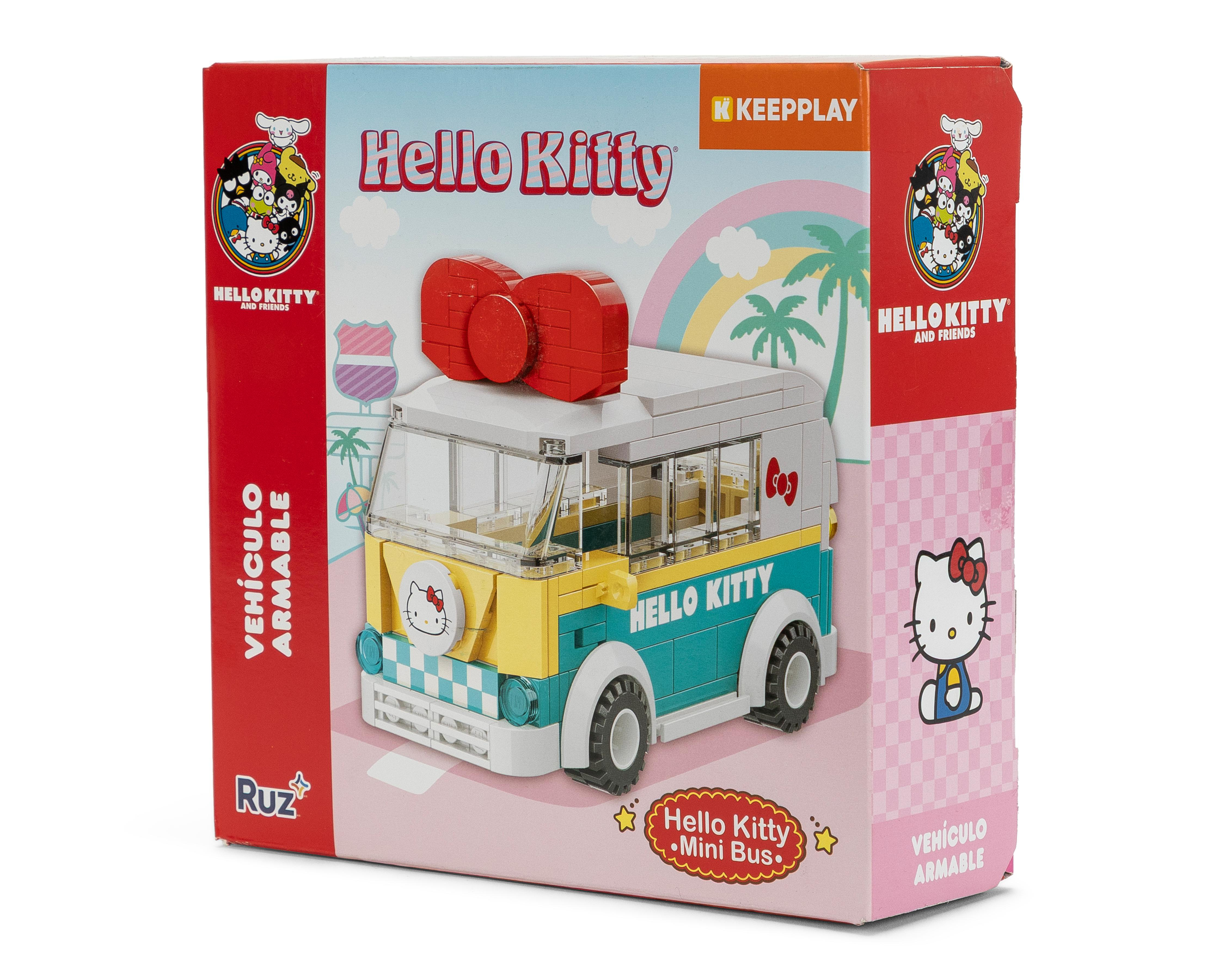 Foto 2 | Bloques de Construcción Vehículo Armable Hello Kitty 158 Piezas