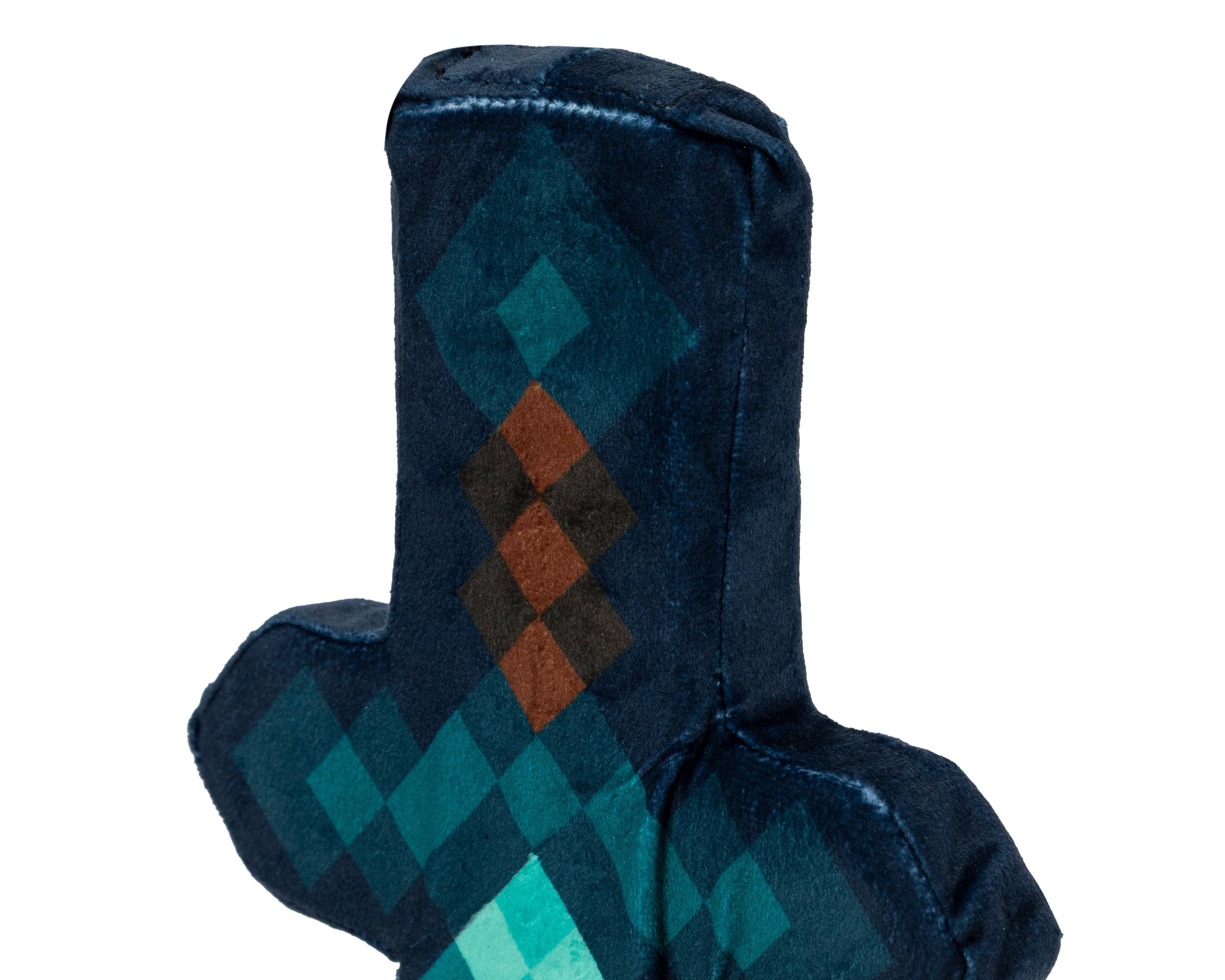 Foto 5 pulgar | Espada de Peluche Minecraft con Luces