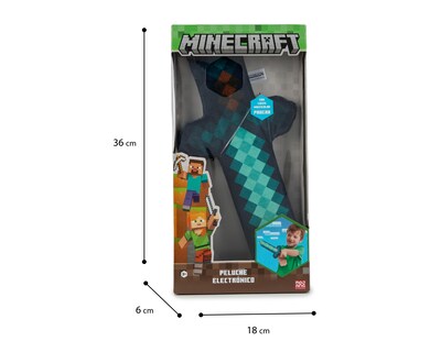 Foto 7 | Espada de Peluche Minecraft con Luces