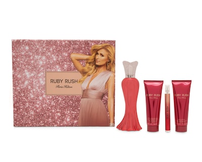 Foto 1 | Estuche para Mujer Paris Hilton Ruby Rush 4 Piezas