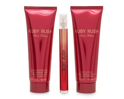 Foto 3 | Estuche para Mujer Paris Hilton Ruby Rush 4 Piezas