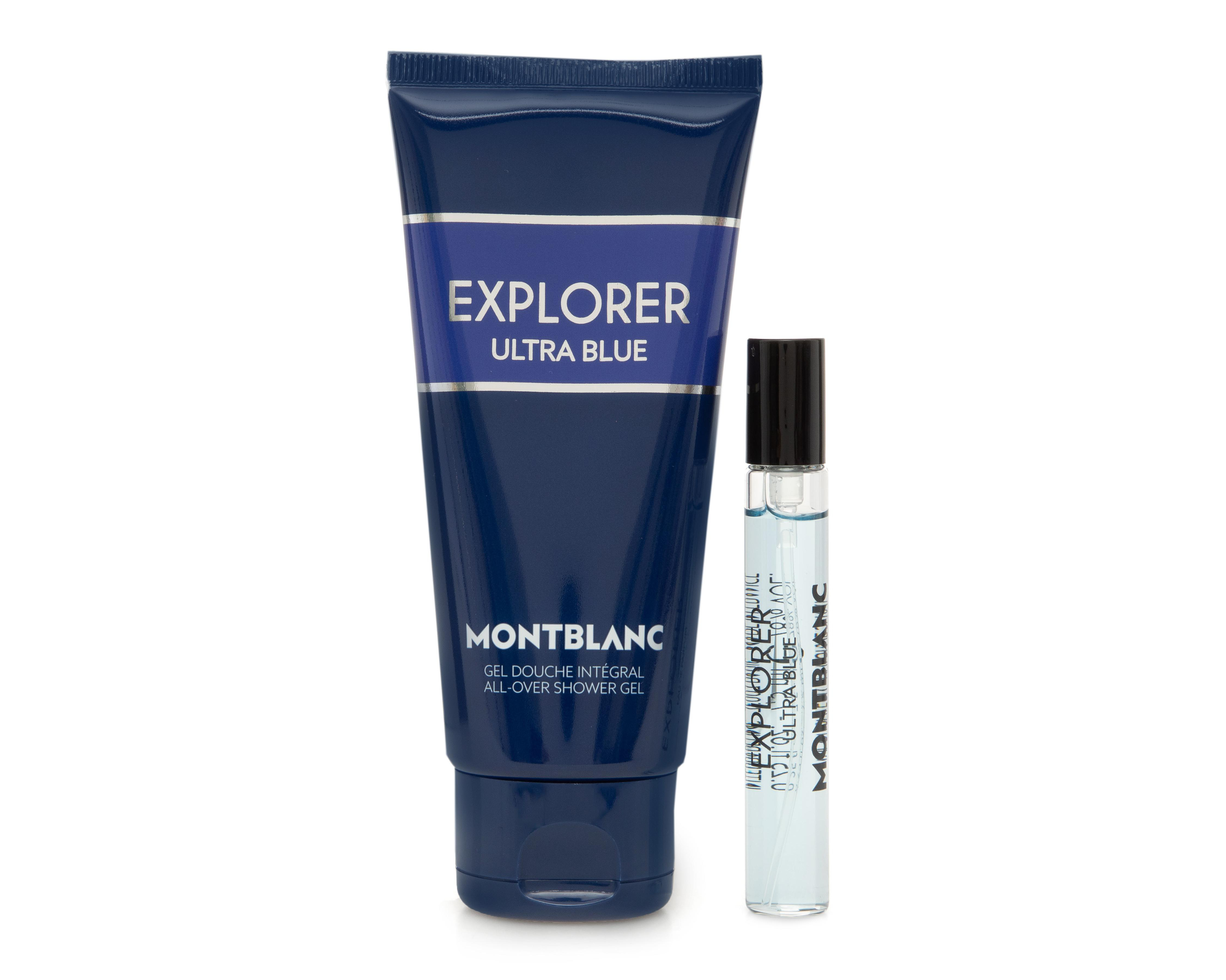 Foto 3 | Estuche para Hombre Montblanc Explorer Ultra Blue 3 Piezas