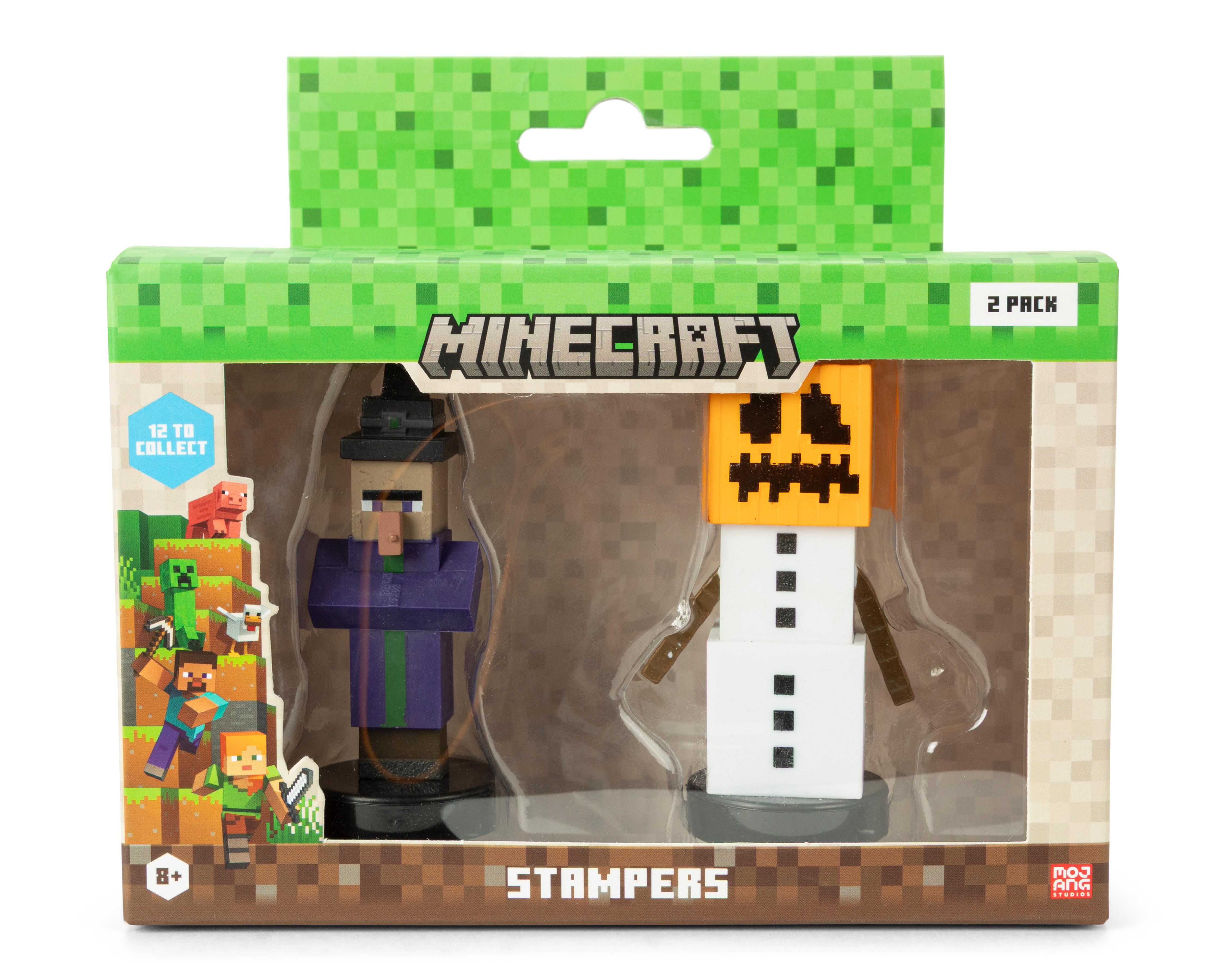 Set de Sellos Minecraft Stampers 2 Piezas