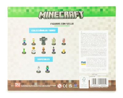 Foto 2 | Set de Sellos Minecraft Stampers 8 Piezas