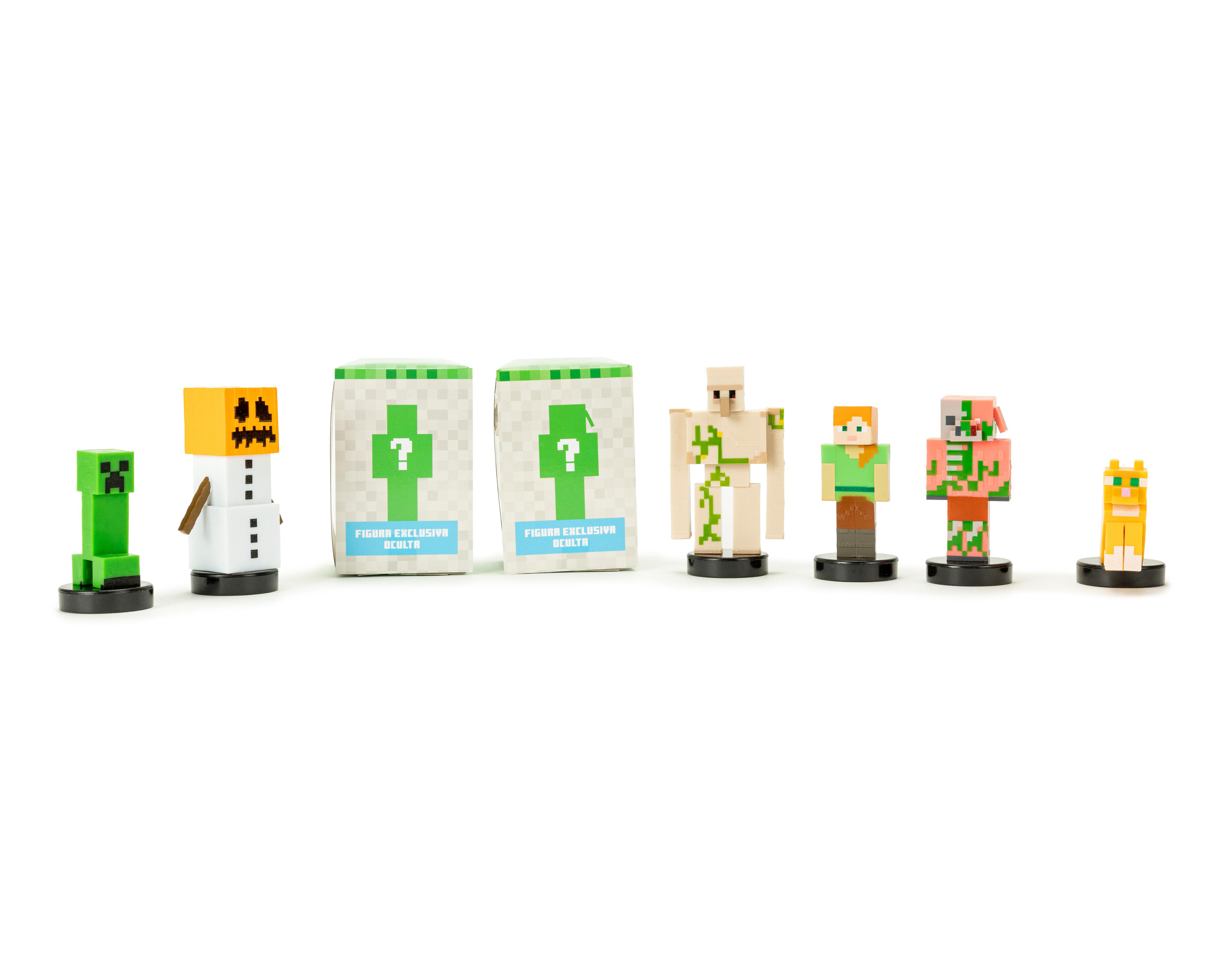 Foto 4 pulgar | Set de Sellos Minecraft Stampers 8 Piezas