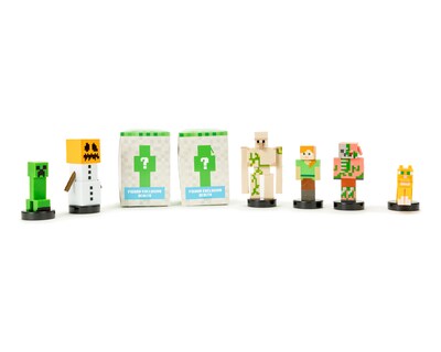 Foto 3 | Set de Sellos Minecraft Stampers 8 Piezas