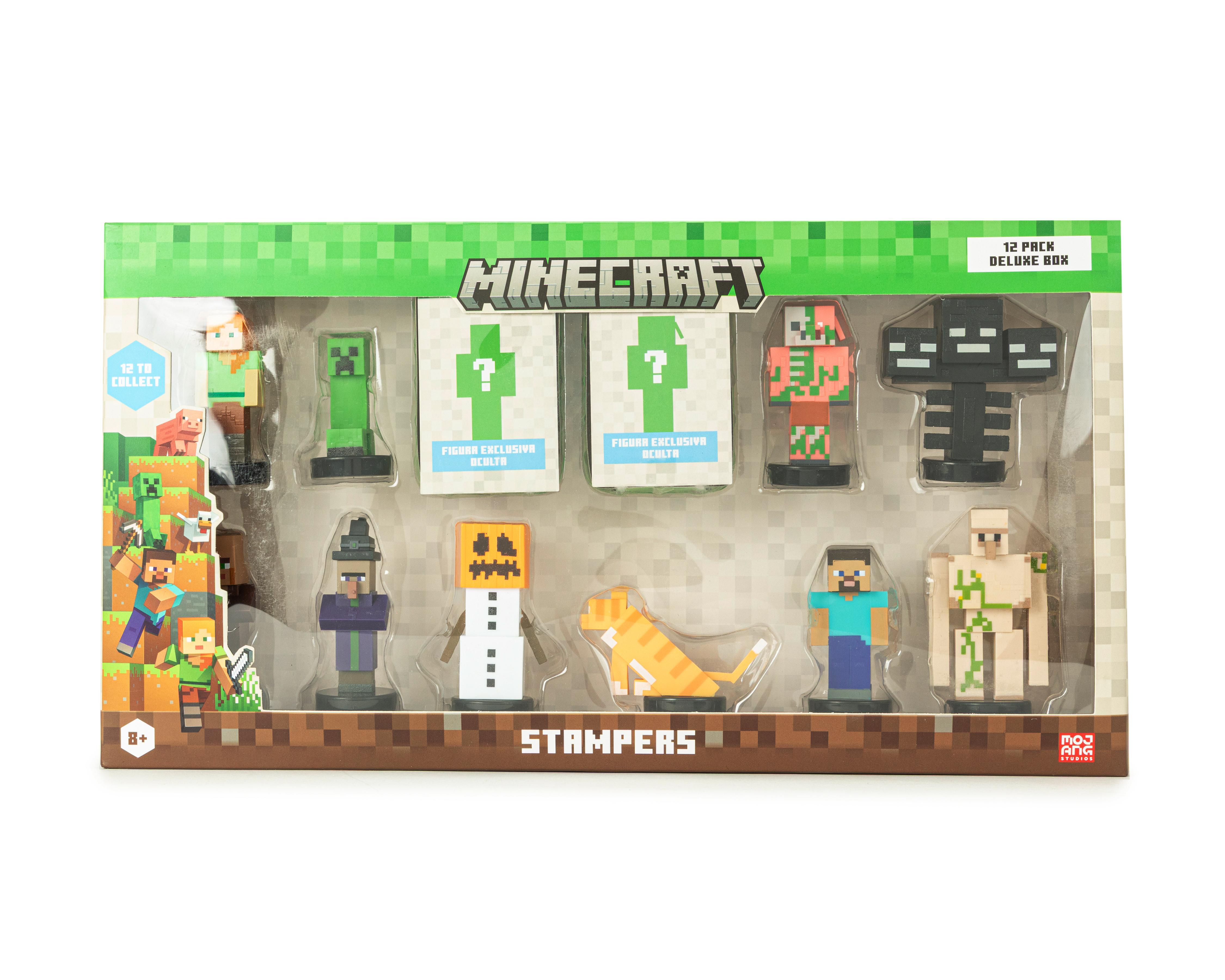 Set de Sellos Minecraft Stampers 12 Piezas