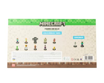 Foto 2 | Set de Sellos Minecraft Stampers 12 Piezas