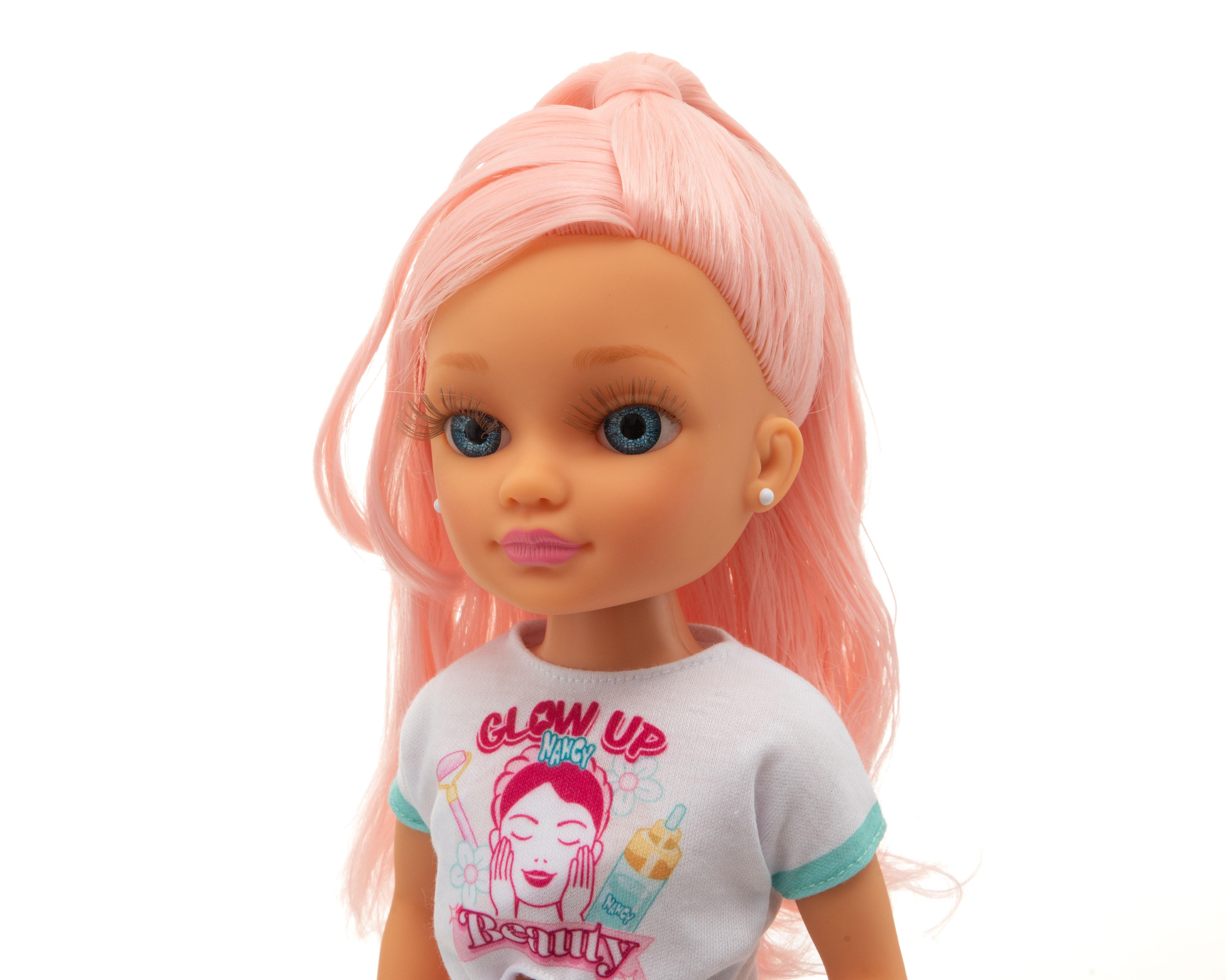 Foto 5 pulgar | Muñeca Nancy Glow Up Beauty Pack