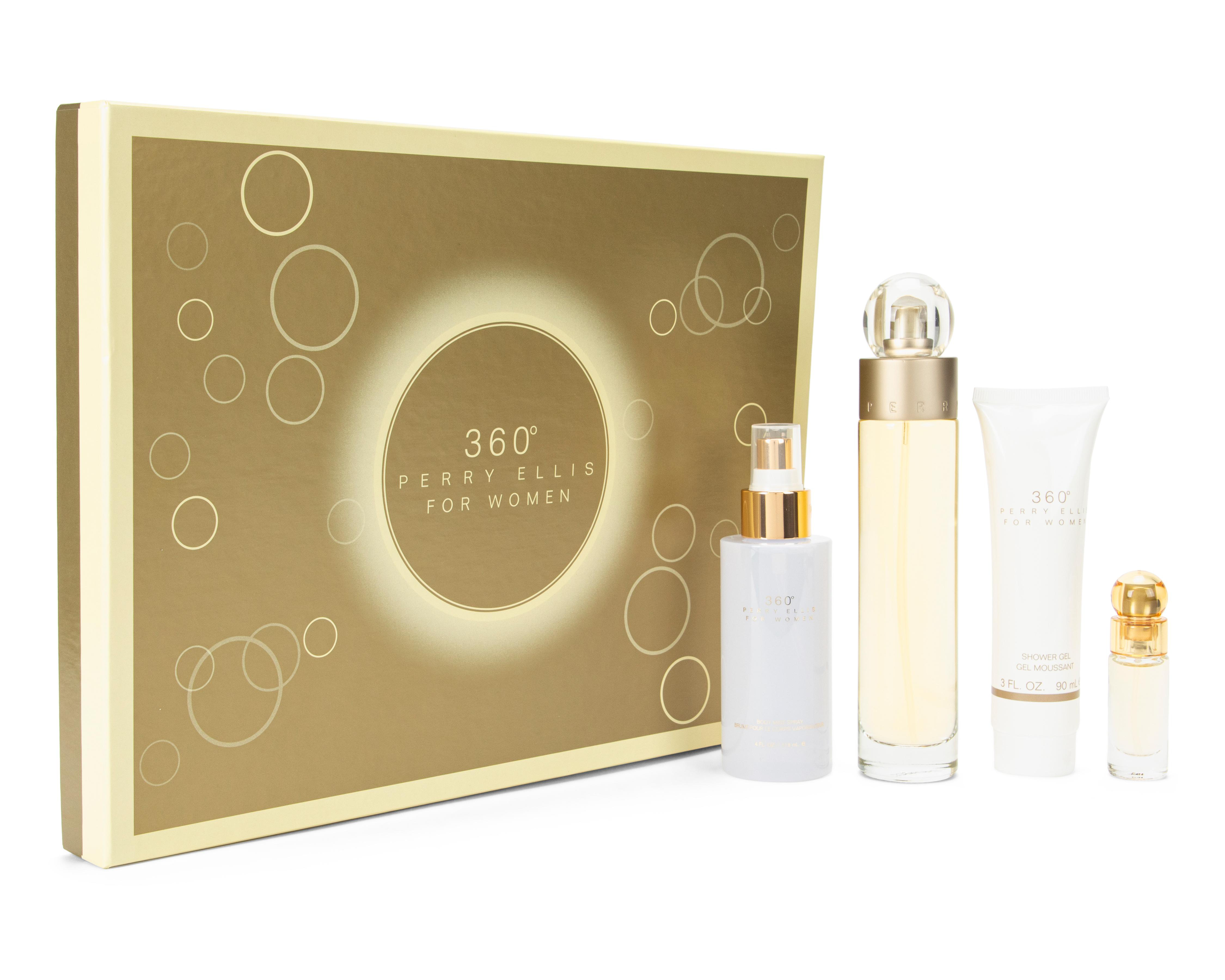 Foto 3 pulgar | Estuche para Mujer Perry Ellis 360° 4 Piezas