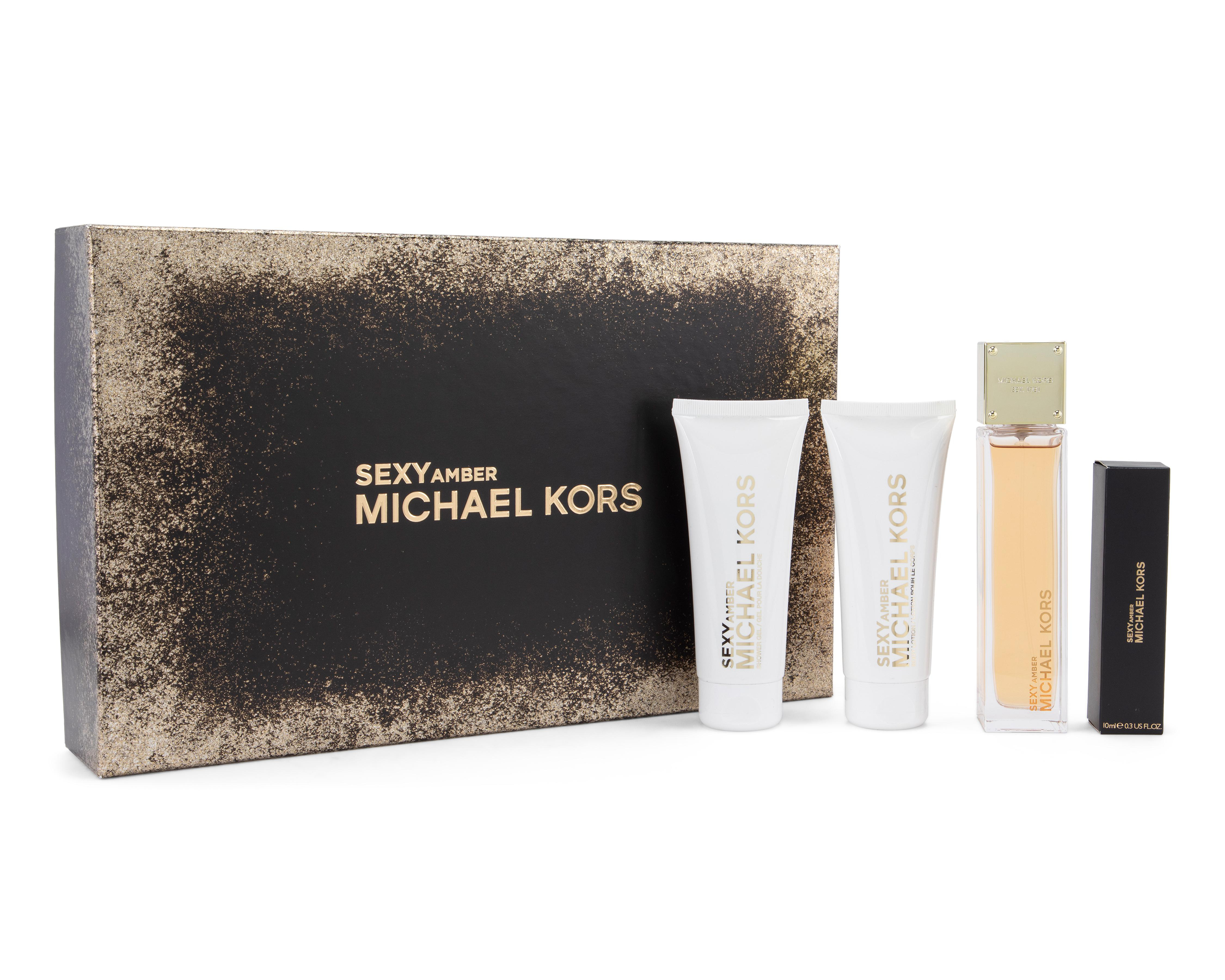 Foto 2 pulgar | Estuche para Mujer Michael Kors Sexy Ámber 4 Piezas
