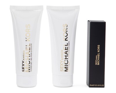 Foto 3 | Estuche para Mujer Michael Kors Sexy Ámber 4 Piezas