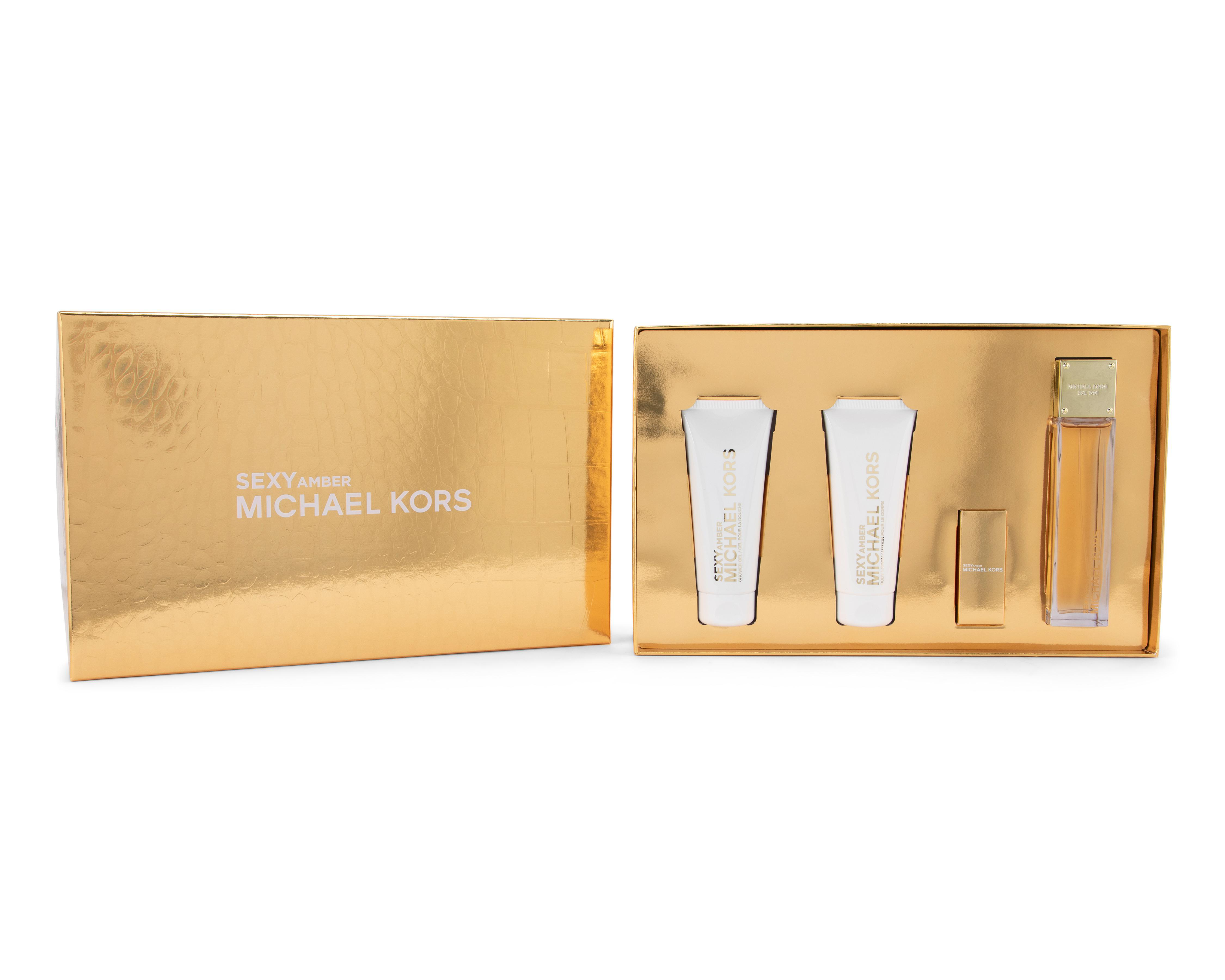 Foto 5 pulgar | Estuche para Mujer Michael Kors Sexy Amber 4 Piezas