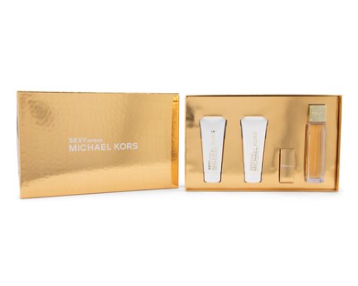 Foto 4 | Estuche para Mujer Michael Kors Sexy Amber 4 Piezas
