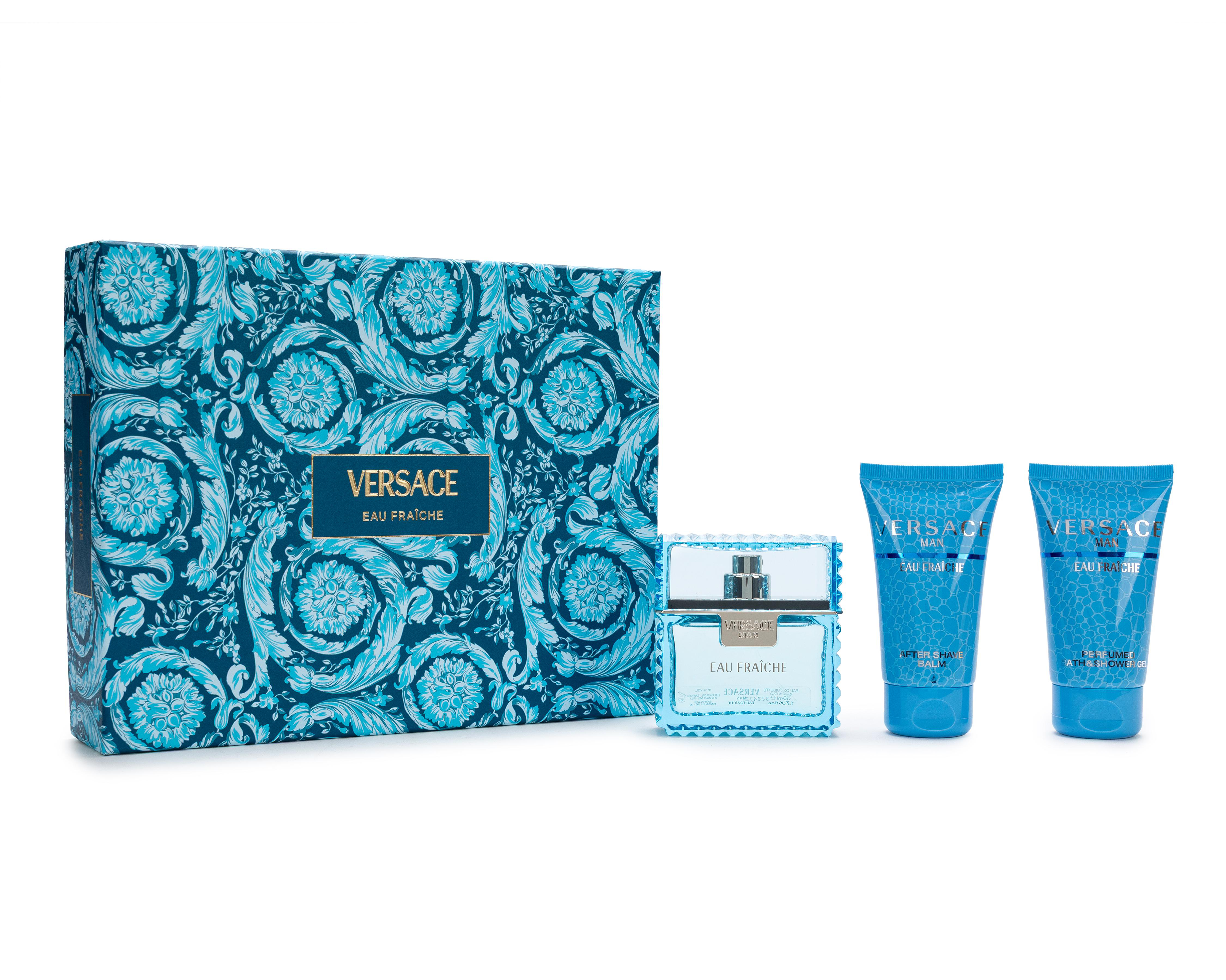 Estuche para Hombre Versace Man Eau Fraiche 3 Piezas