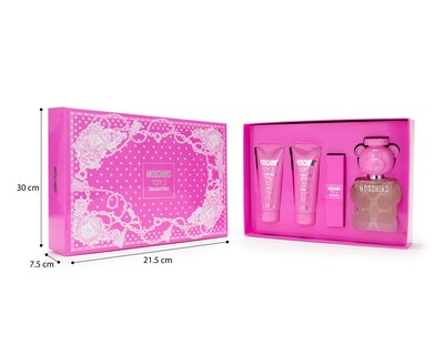 Foto 5 | Estuche para Mujer Moschino Toy 2 Bubble Gum 4 Piezas