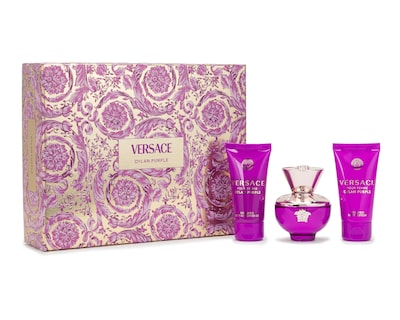 Foto 2 | Estuche para Mujer Versace Dylan Purple 3 Piezas