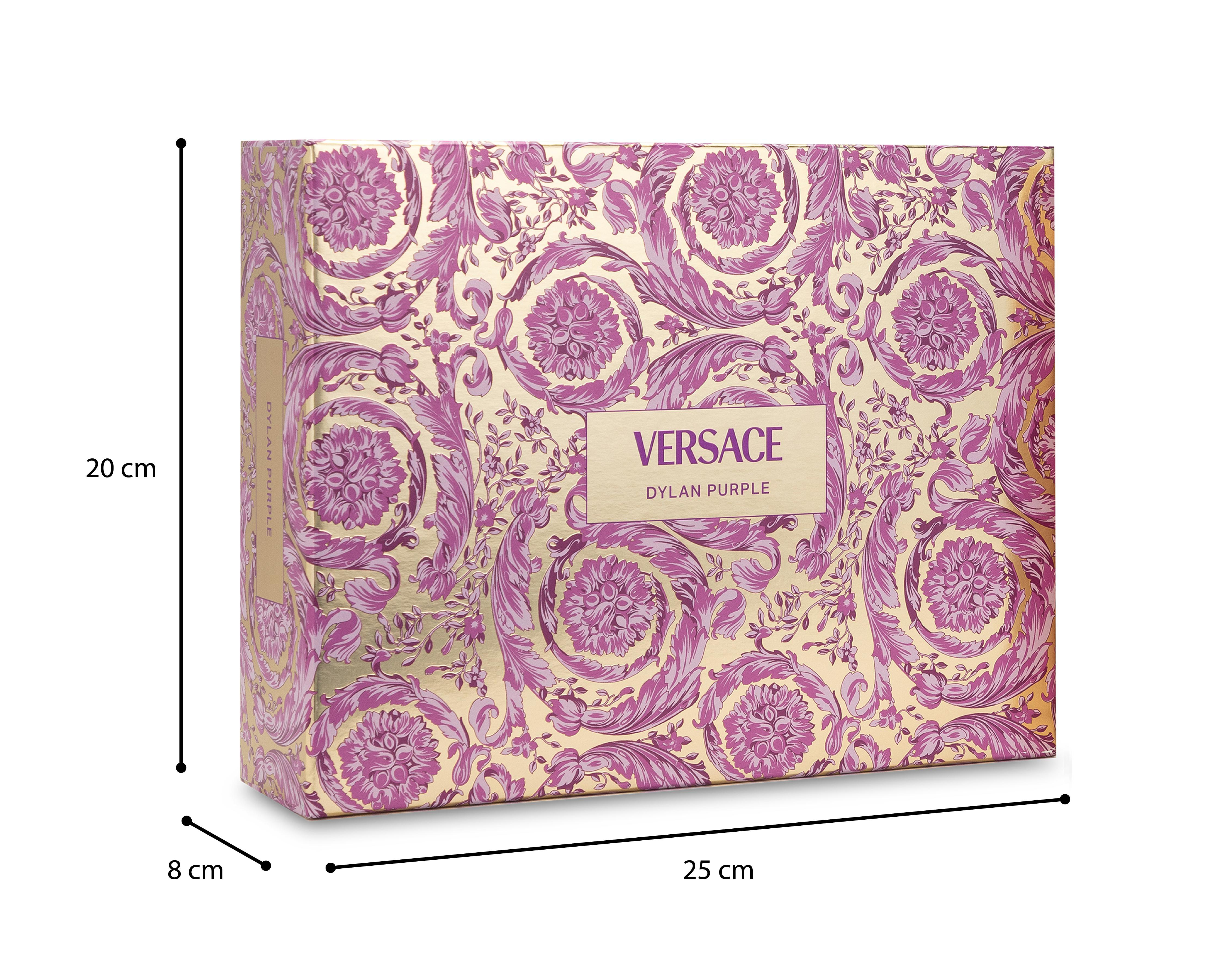 Foto 6 pulgar | Estuche para Mujer Versace Dylan Purple 3 Piezas