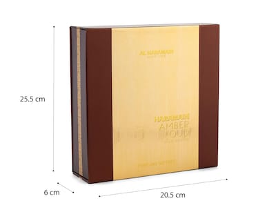 Foto 4 | Estuche para Mujer Al Haramain Amber Oud Gold Edition 3 Piezas