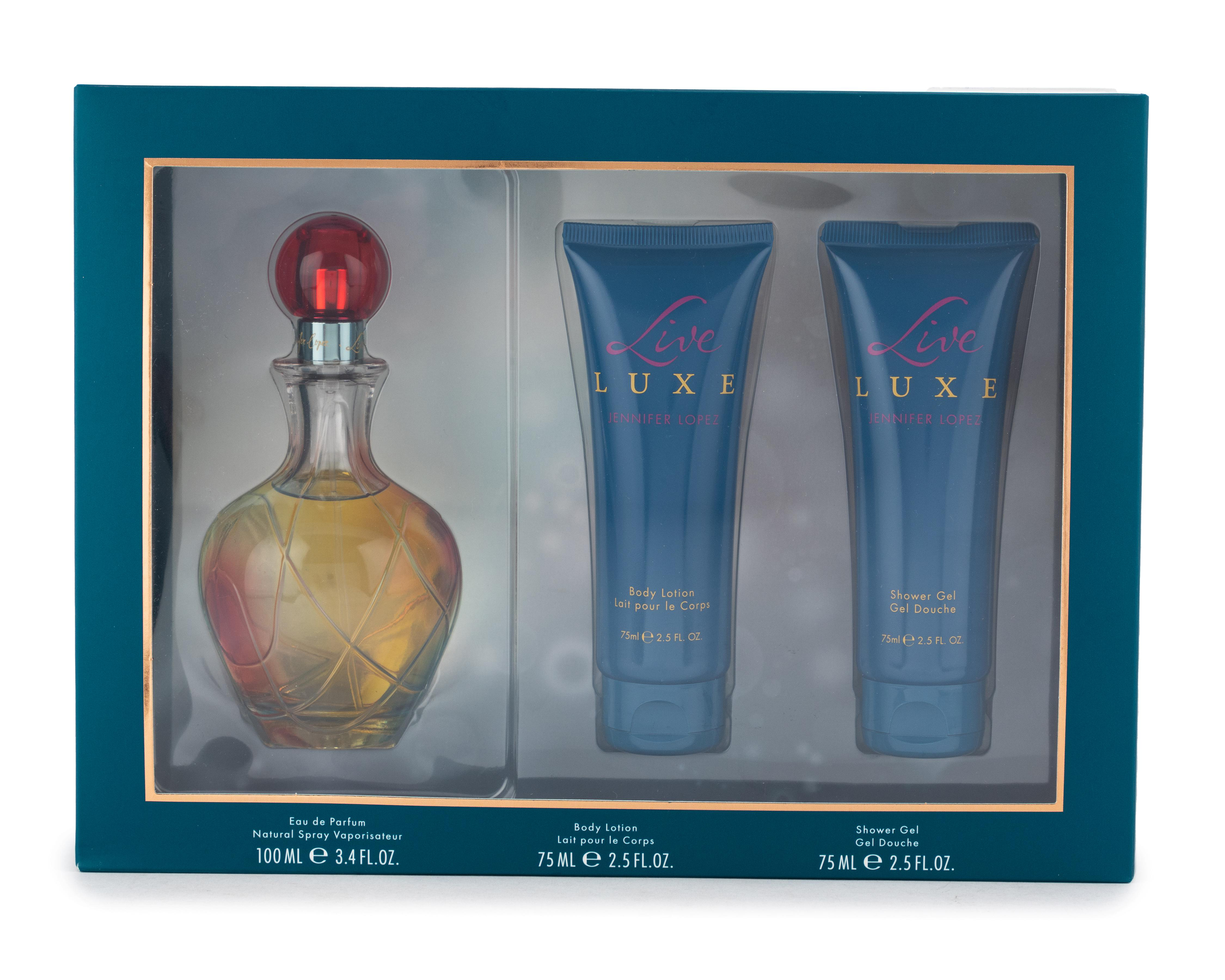 Foto 1 | Estuche para Mujer Jennifer Lopez Live Luxe 3 Piezas