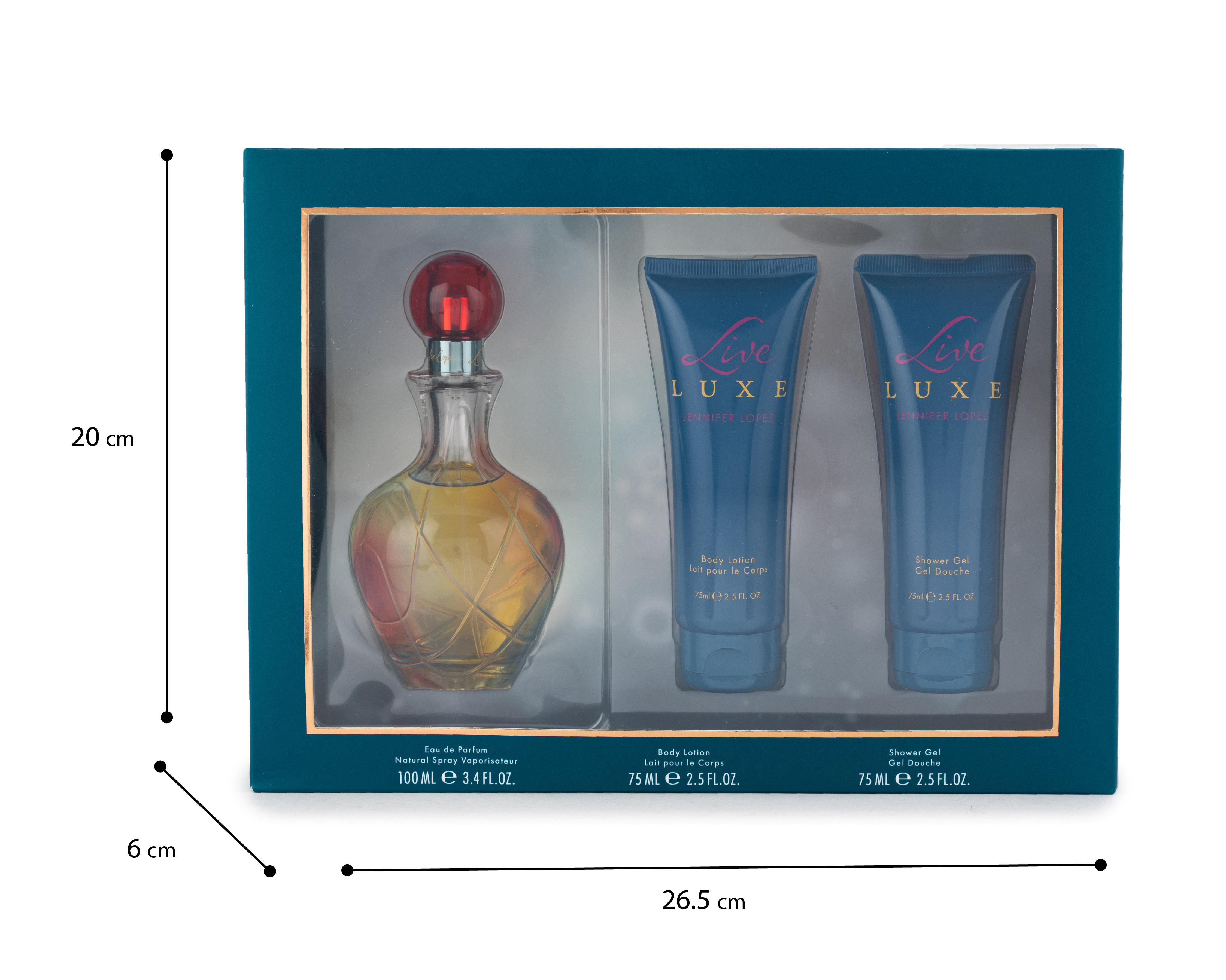 Foto 5 pulgar | Estuche para Mujer Jennifer Lopez Live Luxe 3 Piezas