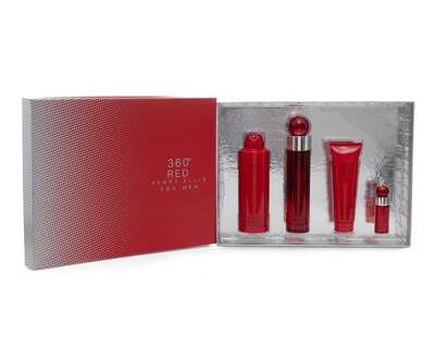 Foto 1 | Estuche para Hombre Perry Ellis 360 Red 4 Piezas
