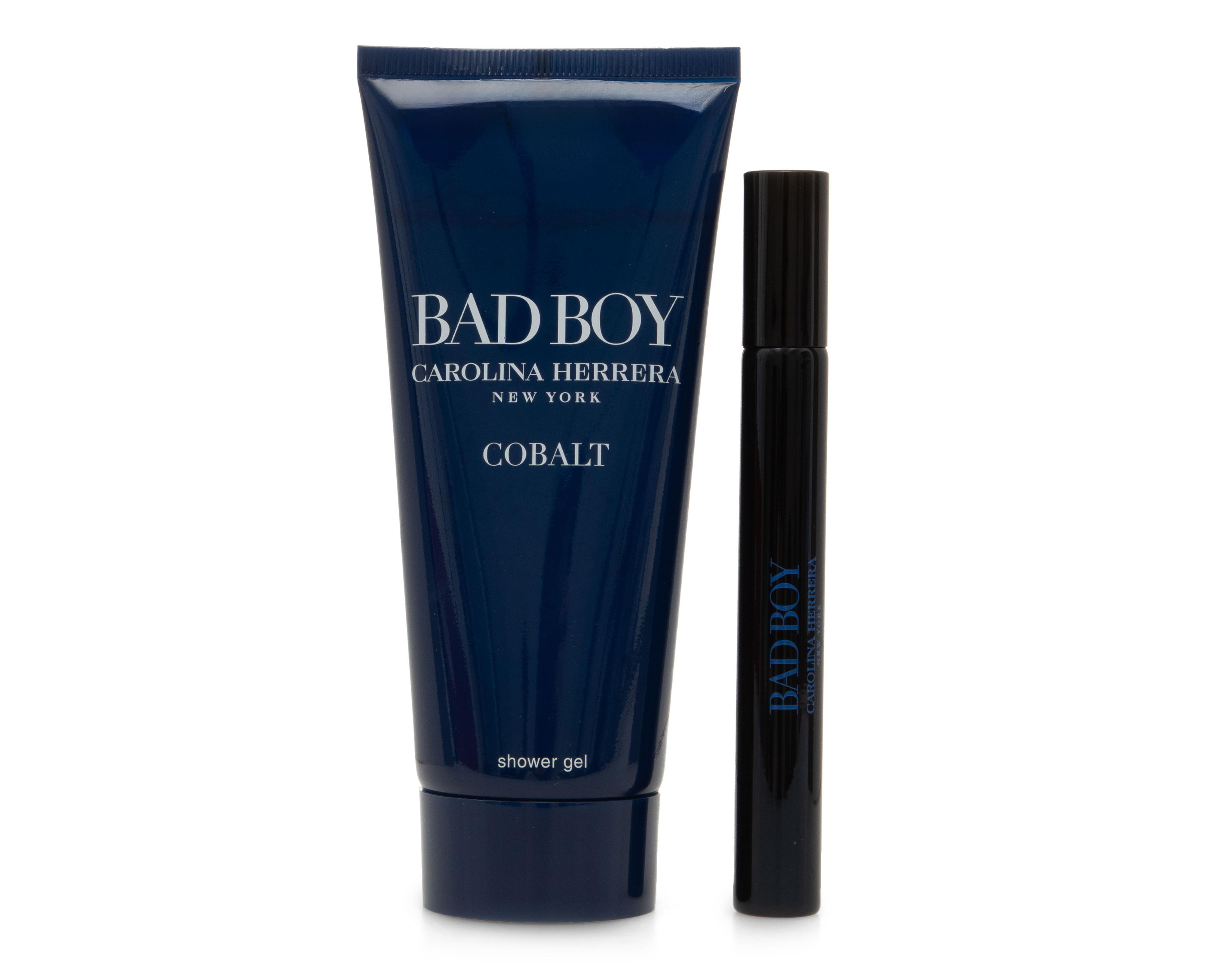 Foto 4 pulgar | Estuche para Hombre Carolina Herrera Bad Boy Cobalt Elíxir 3 Piezas