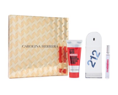 Foto 1 | Estuche para Hombre Carolina Herrera 212 Heroes 3 Piezas