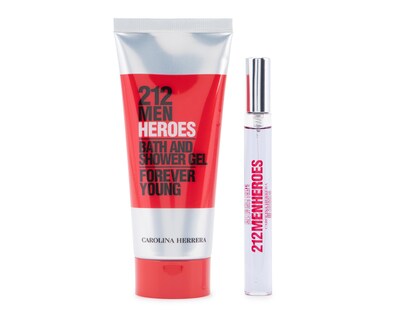 Foto 3 | Estuche para Hombre Carolina Herrera 212 Heroes 3 Piezas