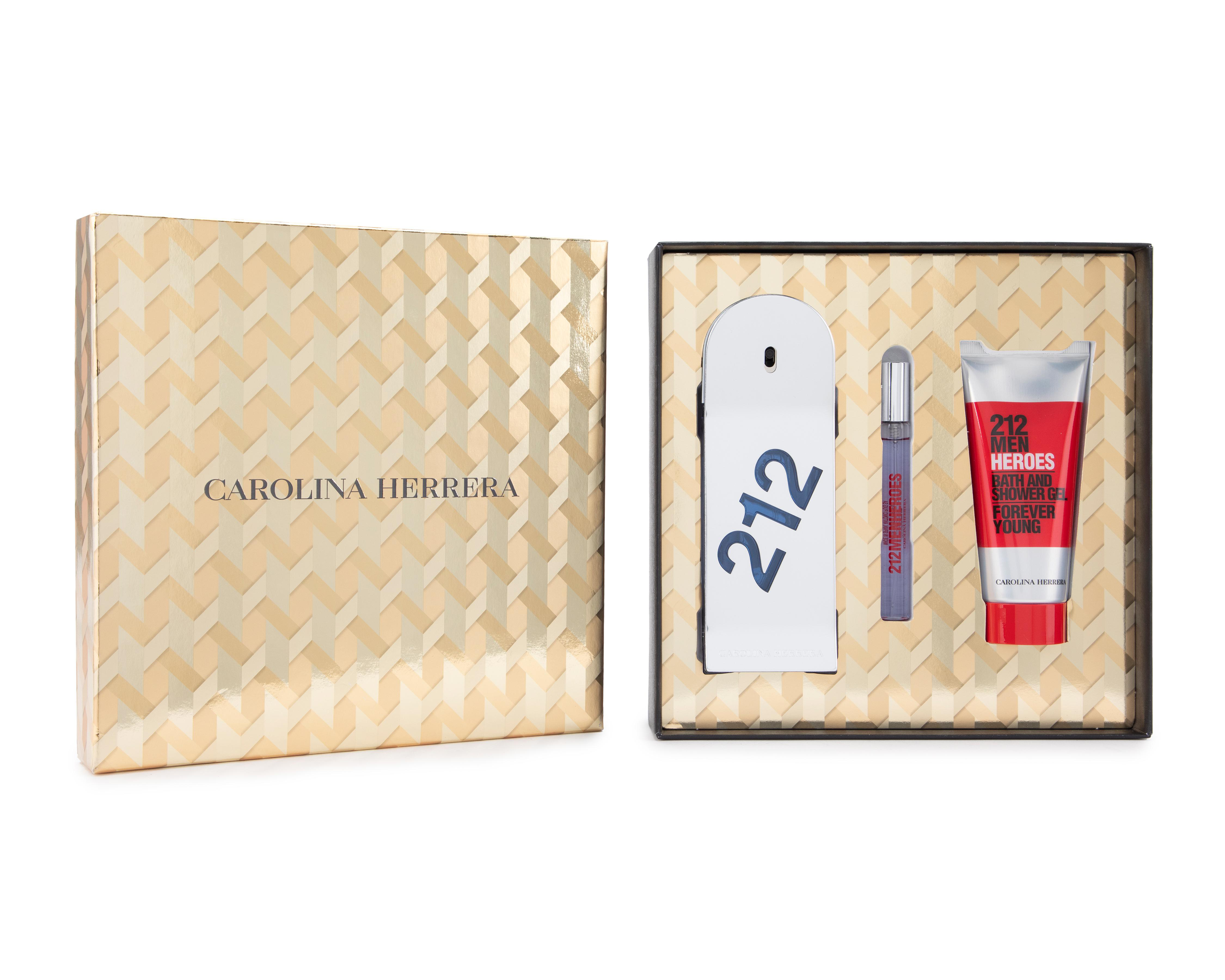 Foto 5 pulgar | Estuche para Hombre Carolina Herrera 212 Heroes 3 Piezas