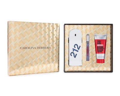 Foto 4 | Estuche para Hombre Carolina Herrera 212 Heroes 3 Piezas