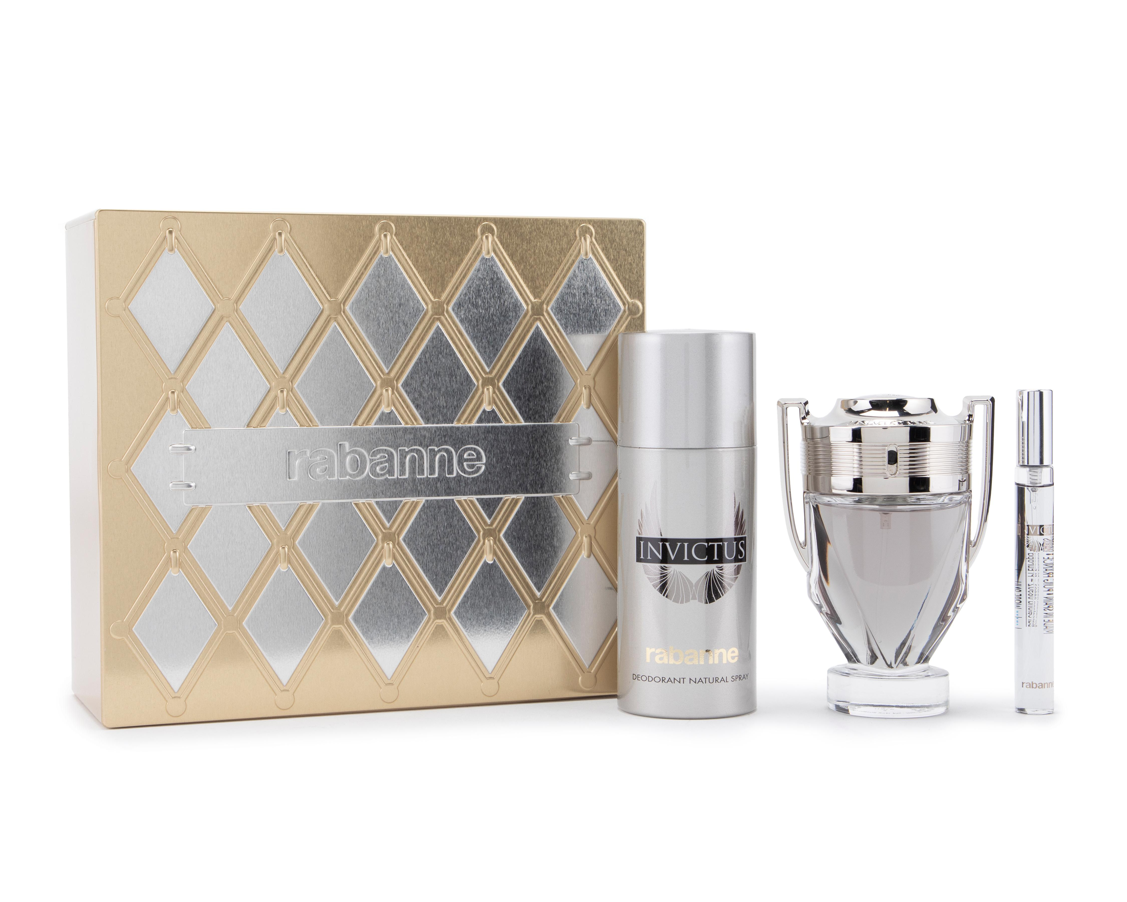 Foto 2 pulgar | Estuche para Hombre Paco Rabanne Invictus 3 Piezas