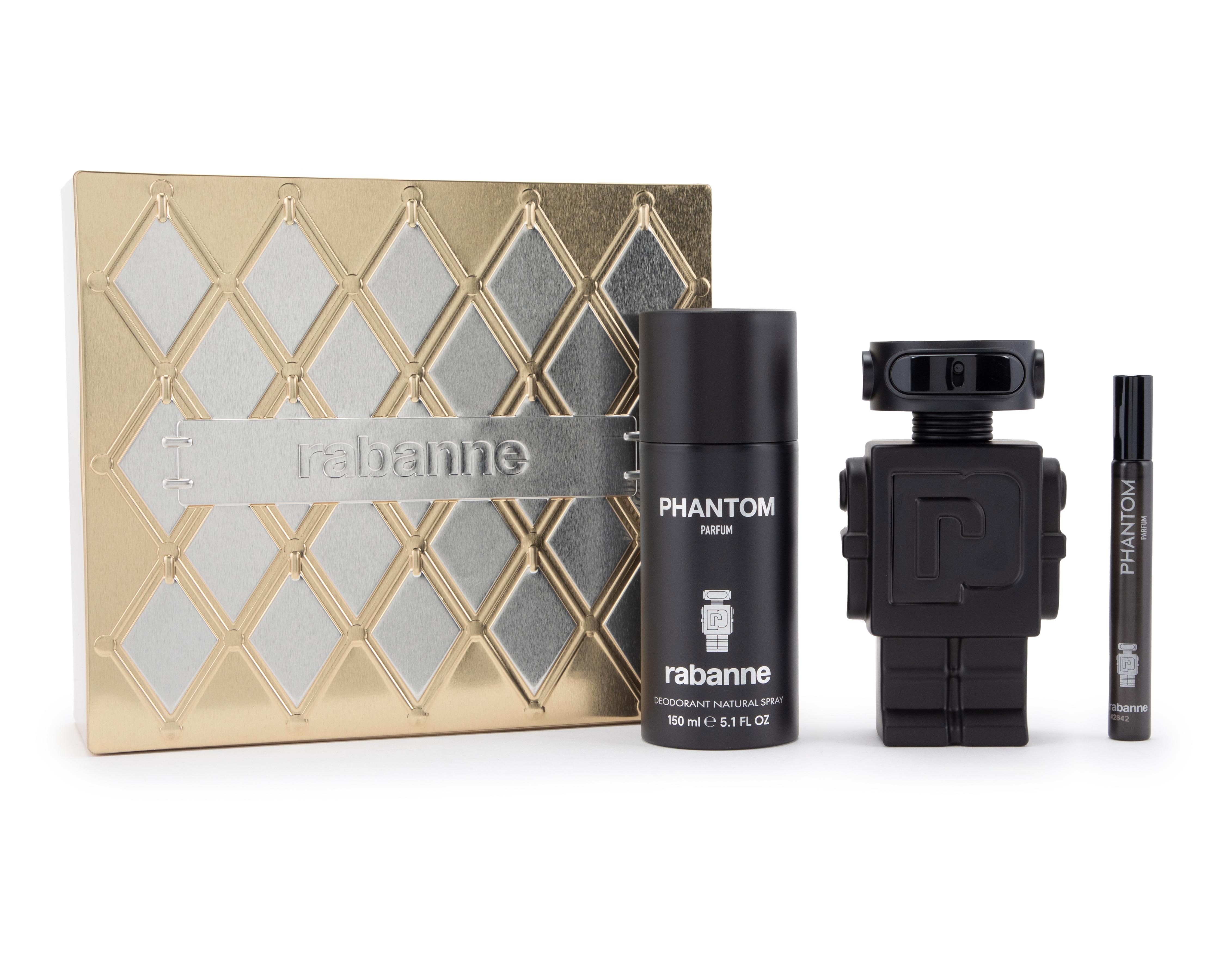 Foto 1 | Estuche para Hombre Paco Rabanne Phantom Parfum 3 Piezas